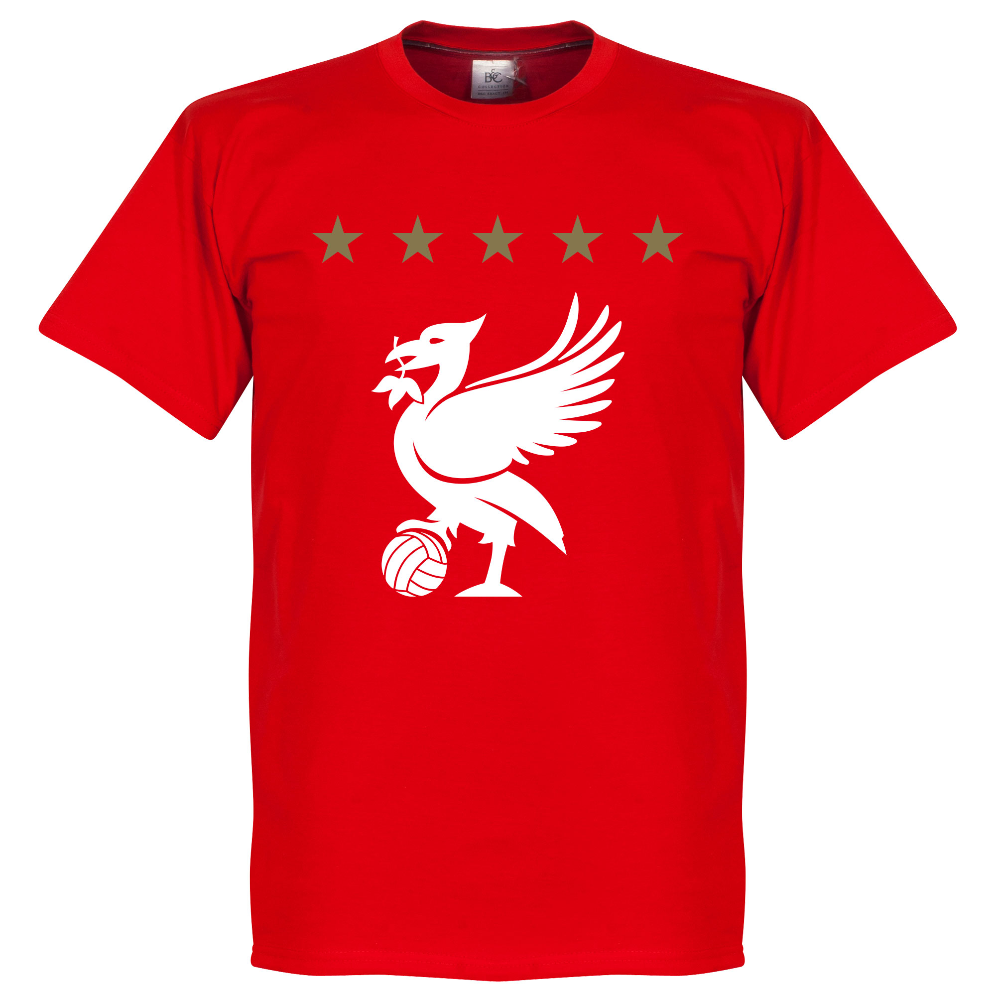 Liverpool Five Star T-Shirt Rood Kinderen 2