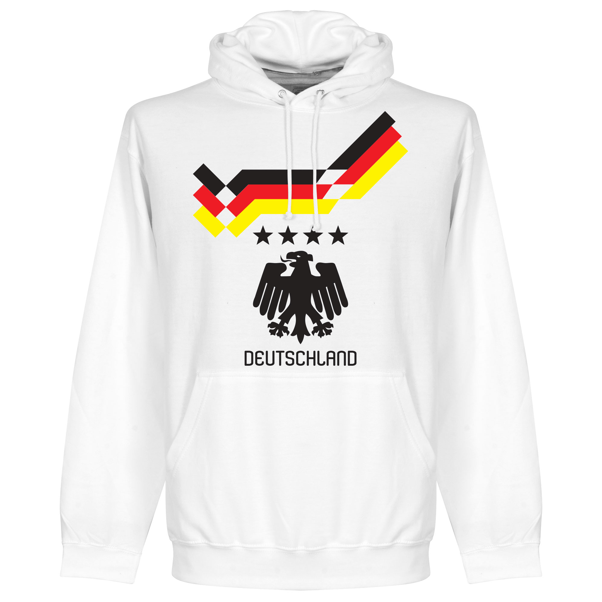 Retake Duitsland 1990 Hooded Sweater Wit retake kopen in de aanbieding