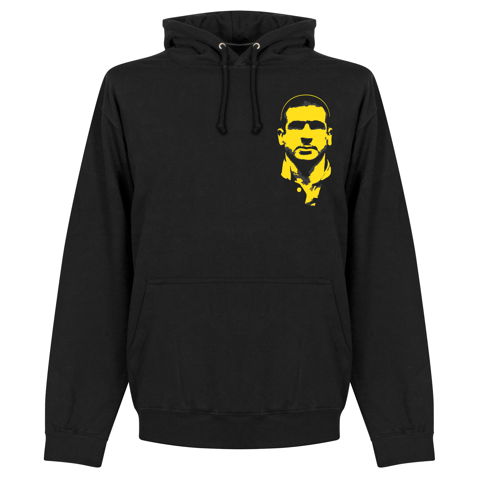 Retake Cantona Silhouette Hooded Sweater Zwart Kinderen retake kopen in de aanbieding