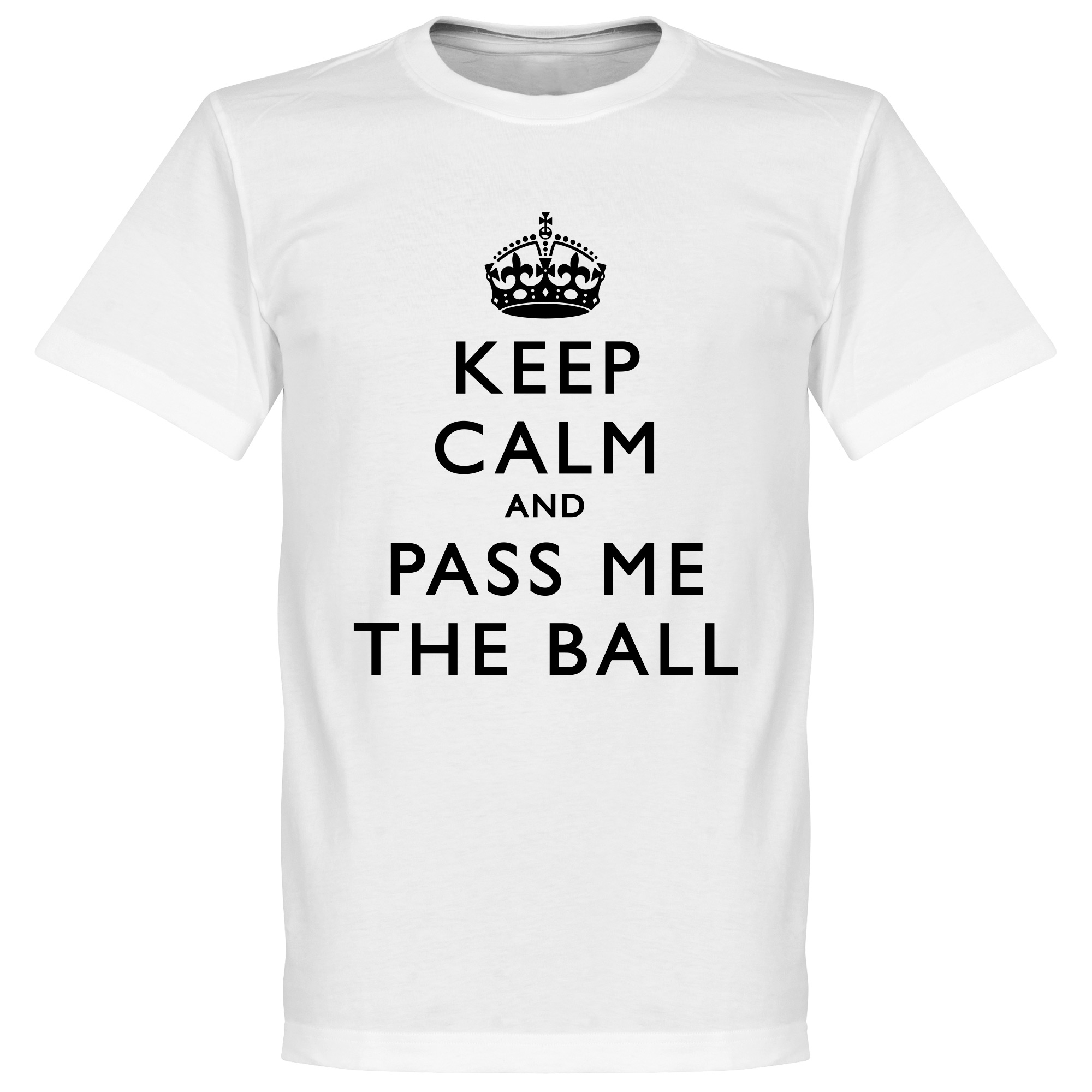 Keep Calm And Pass Me The Ball T-Shirt L
