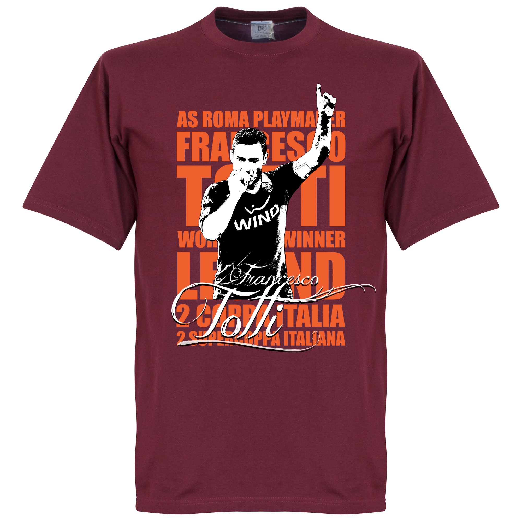 Retake Totti Legend T Shirt retake kopen in de aanbieding