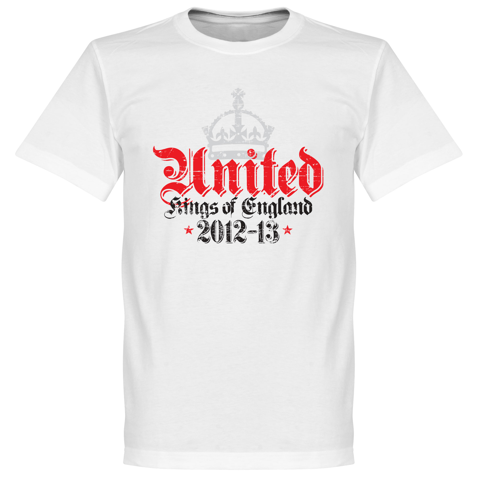 Manchester United Kings Of Engeland T-Shirt 2012-2013 S