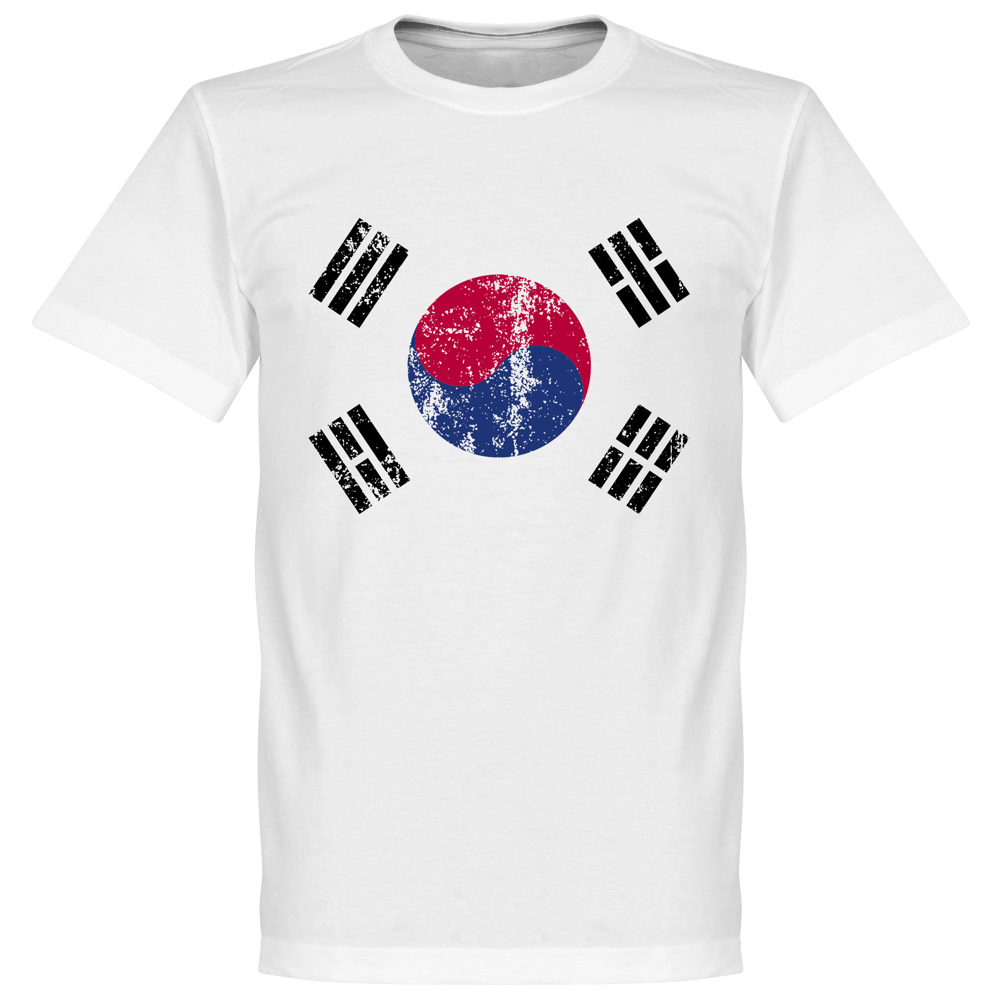 Retake Zuid Korea Flag Football T Shirt retake kopen in de aanbieding