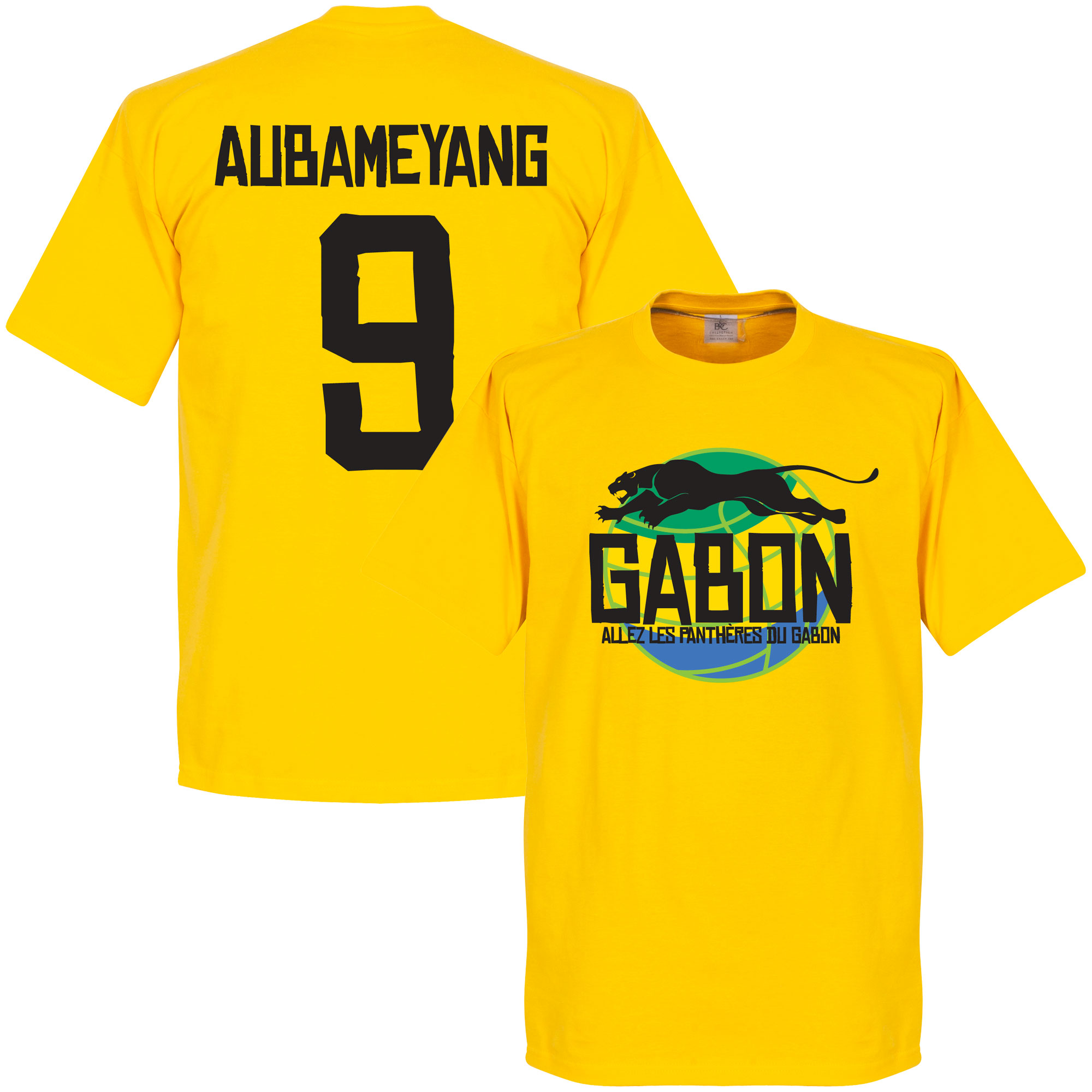Retake Gabon Logo Aubameyang T Shirt retake kopen in de aanbieding