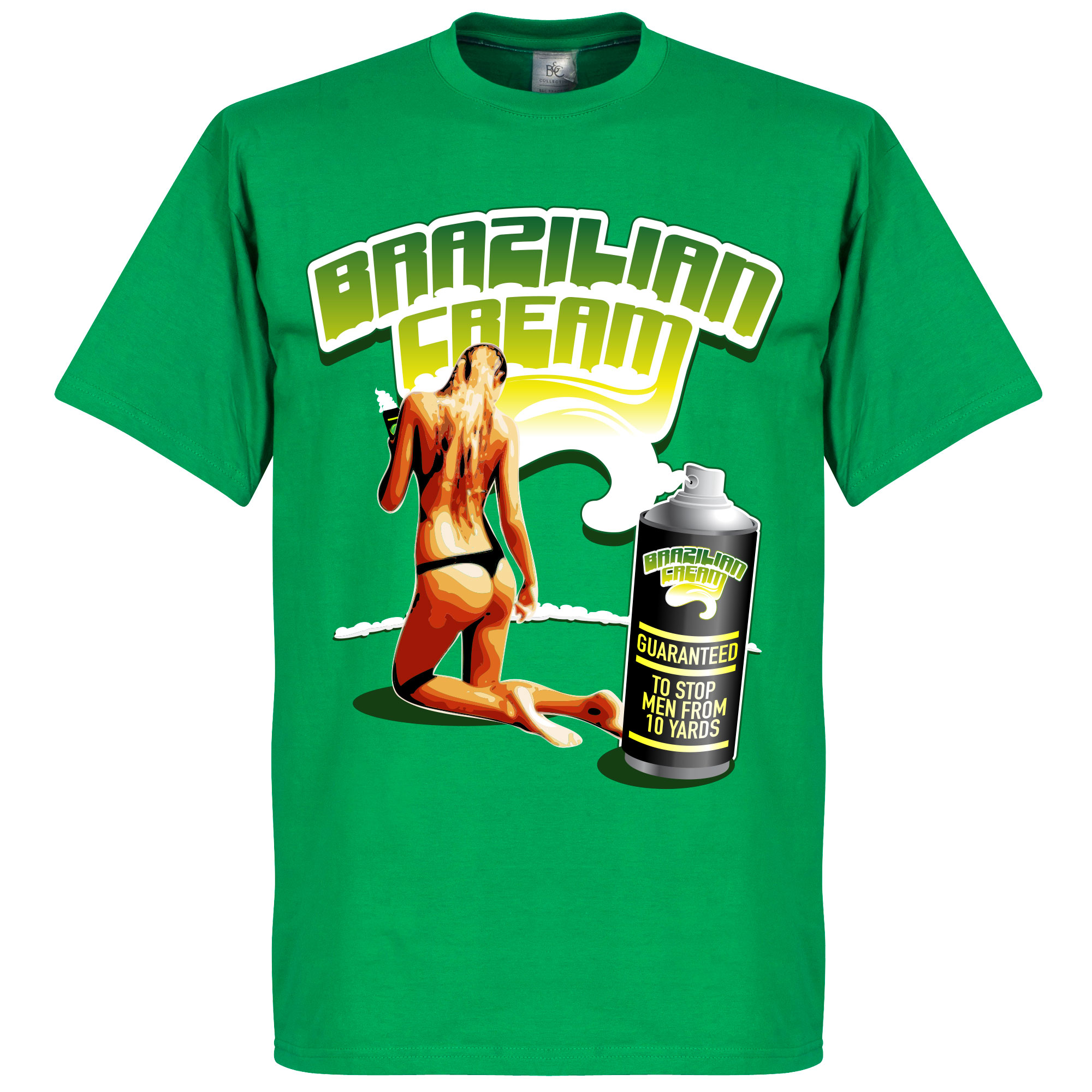 Retake Brazilie Cream T Shirt retake kopen in de aanbieding