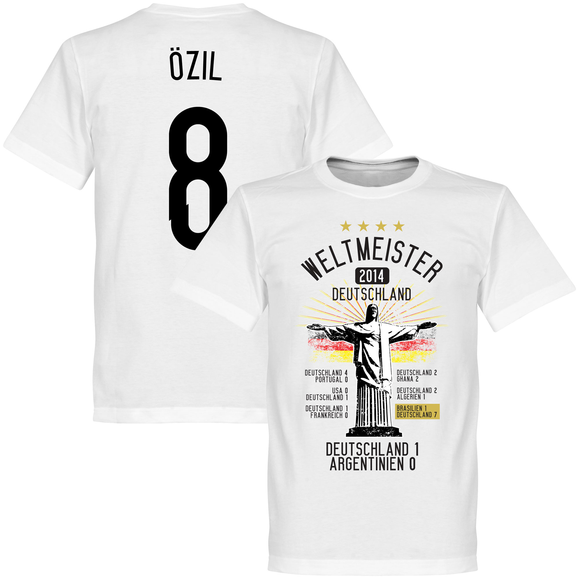 Retake Duitsland Road To Victory Ozil T Shirt retake kopen in de aanbieding
