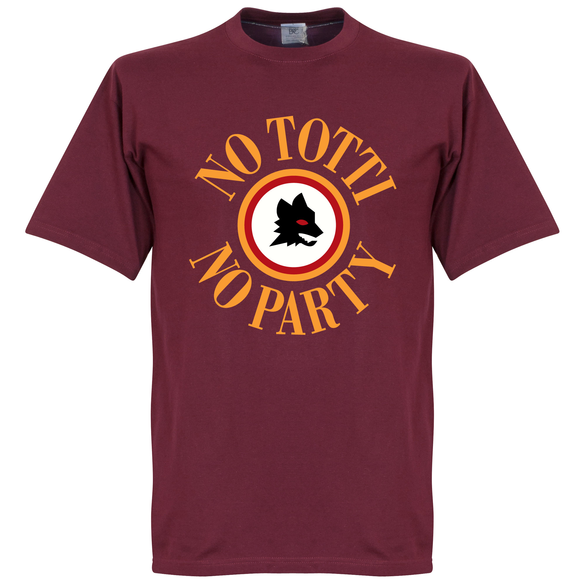Retake As Roma No Totti No Party T Shirt retake kopen in de aanbieding