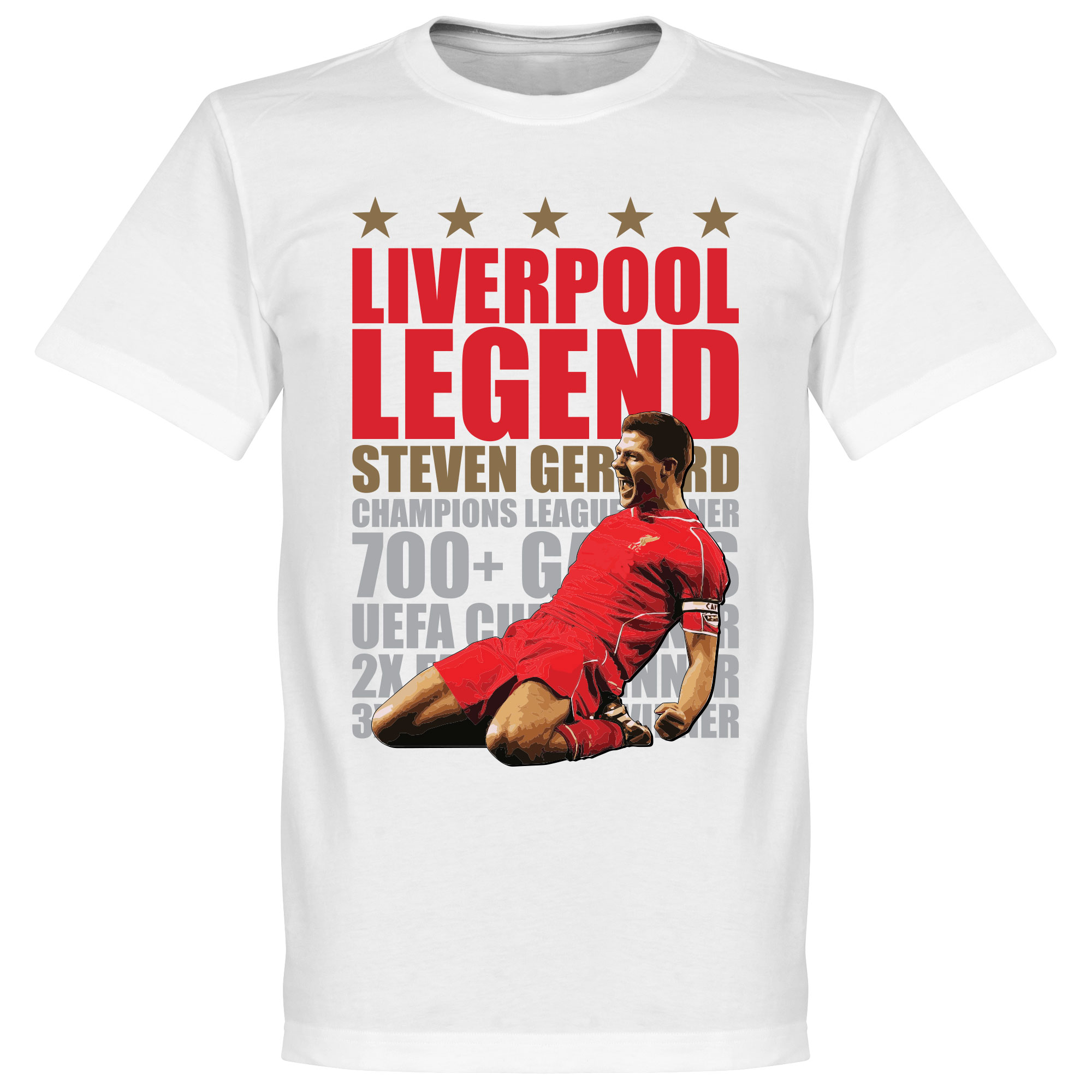 Steven Gerrard Legend T-Shirt XXL