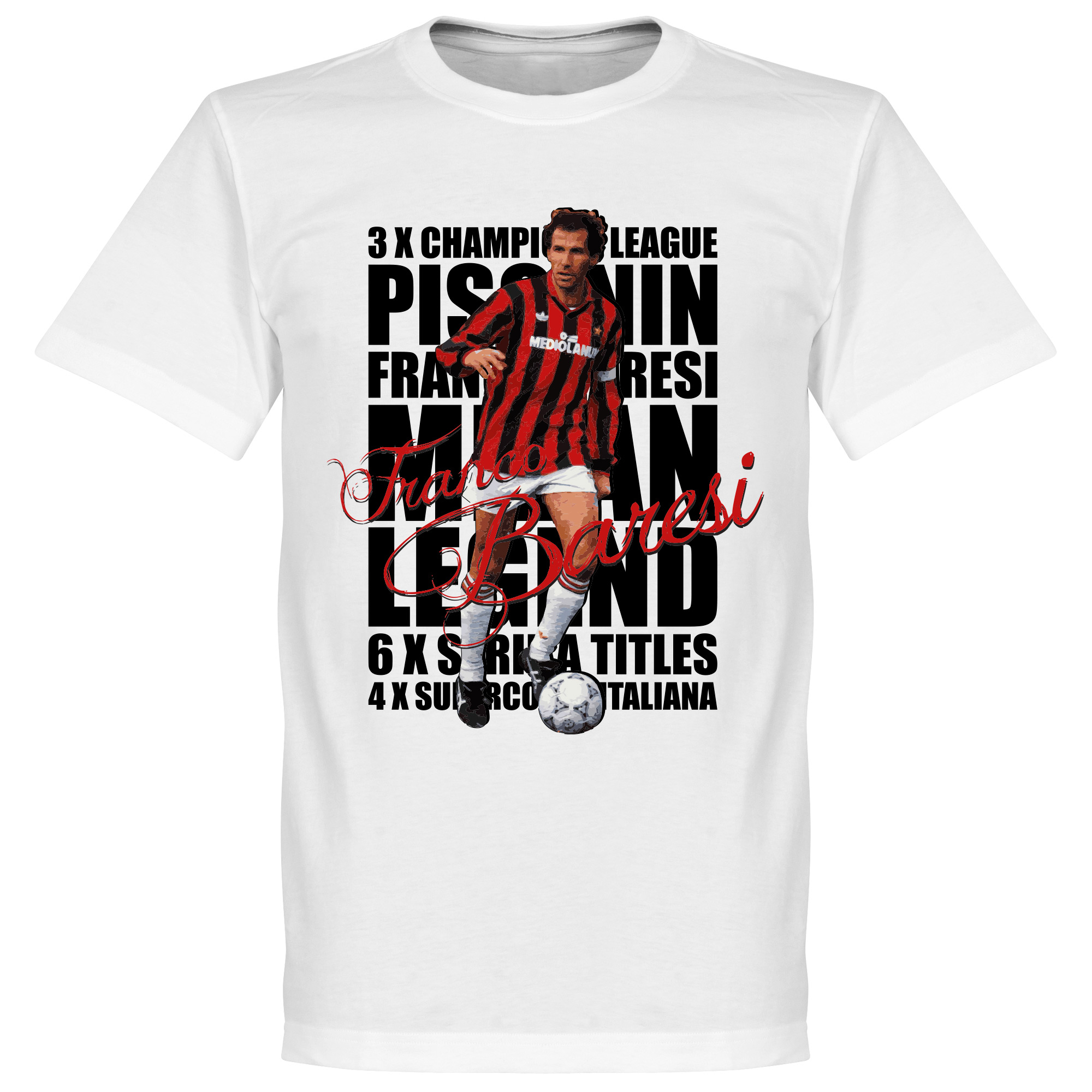 Retake Franco Baresi Legend T Shirt retake kopen in de aanbieding