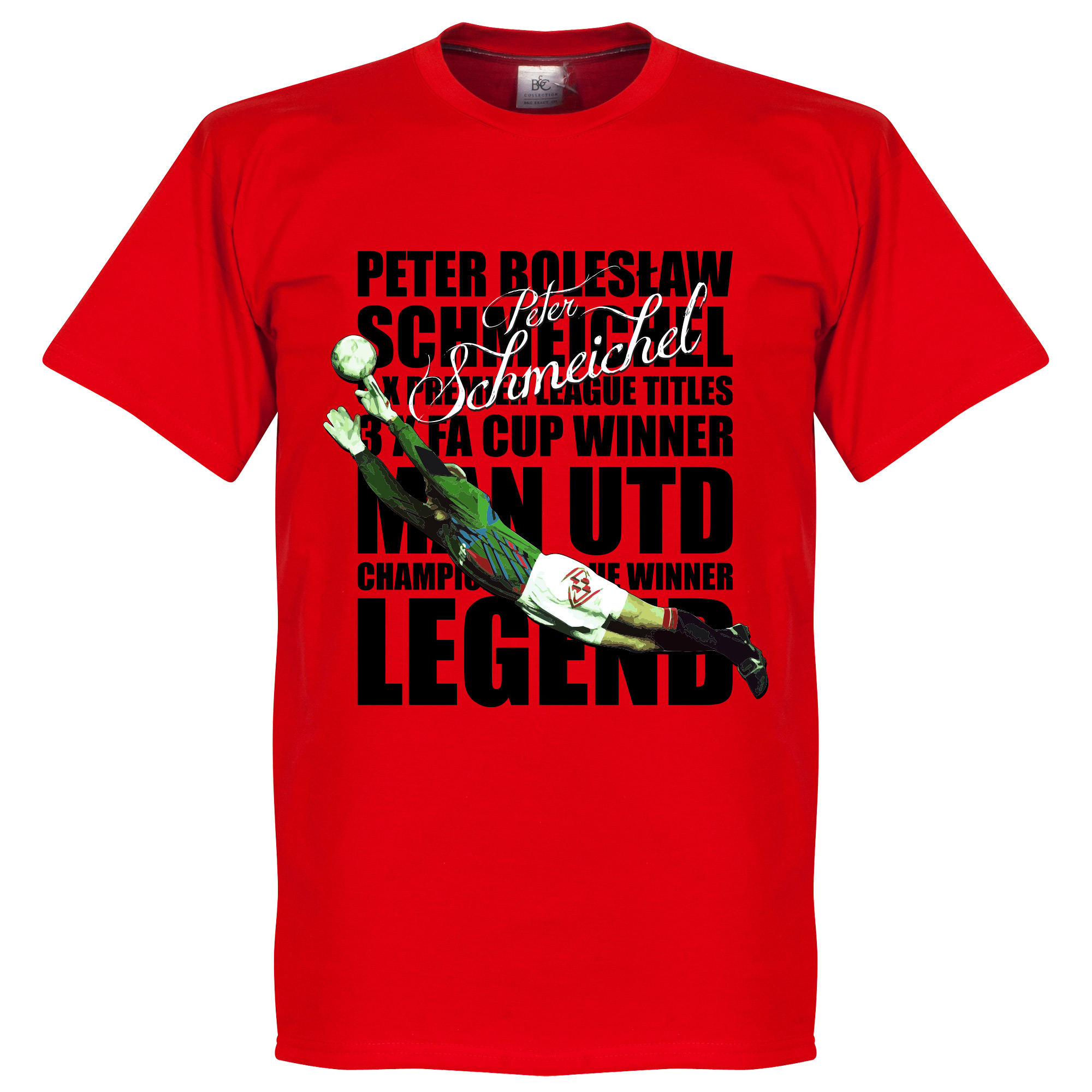 Retake Schmeichel Legend T Shirt retake kopen in de aanbieding