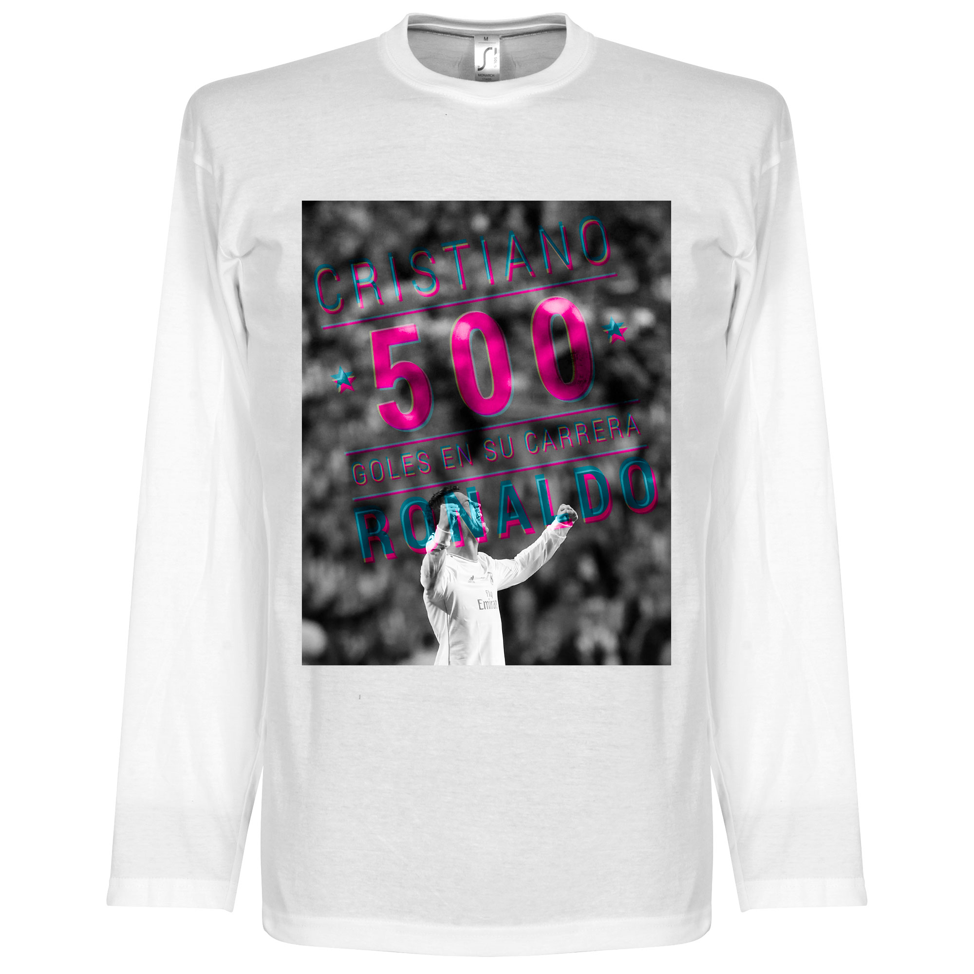 Retake Ronaldo 500 Goals Longsleeve T Shirt retake kopen in de aanbieding