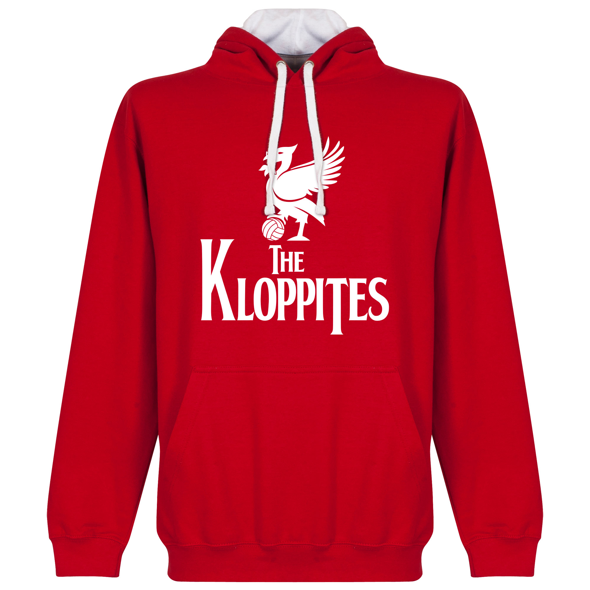 The Kloppites Hoodie Rood-Wit