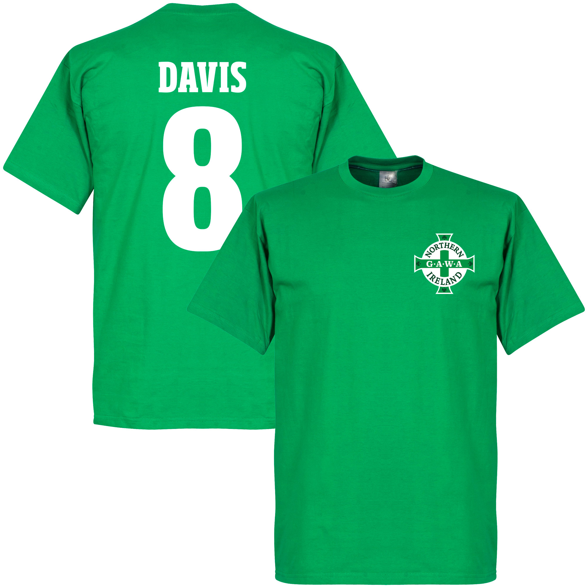 Retake Noord Ierland Logo Davis T Shirt retake kopen in de aanbieding