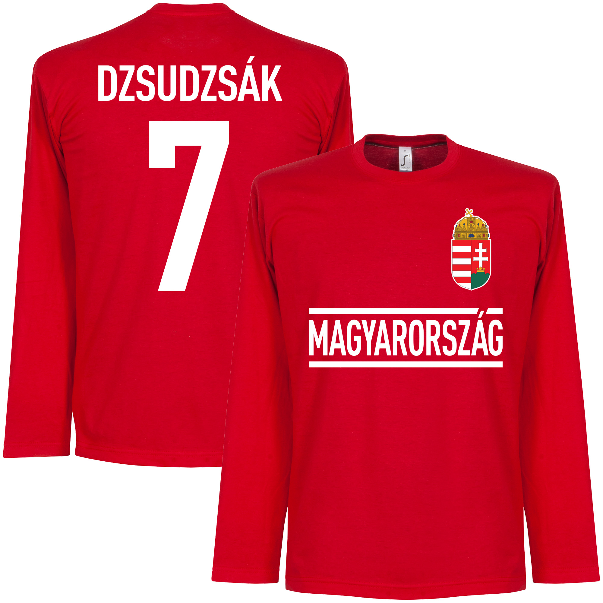 Retake Hongarije Dzsudzsak 7 Longsleeve T Shirt retake kopen in de aanbieding