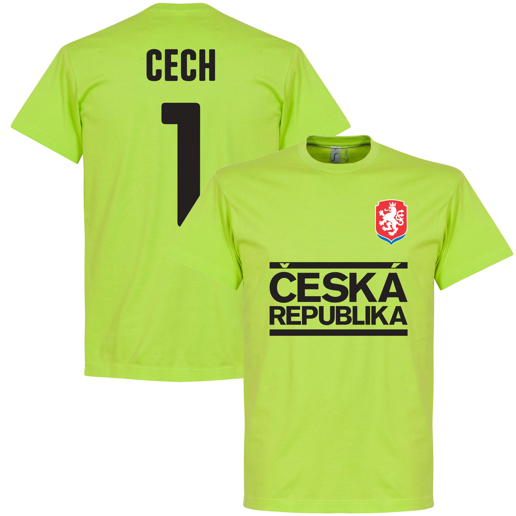 Retake Tsjechie Cech Team T Shirt retake kopen in de aanbieding Retake Tsjechie Cech Team T Shirt retake kopen in de aanbieding