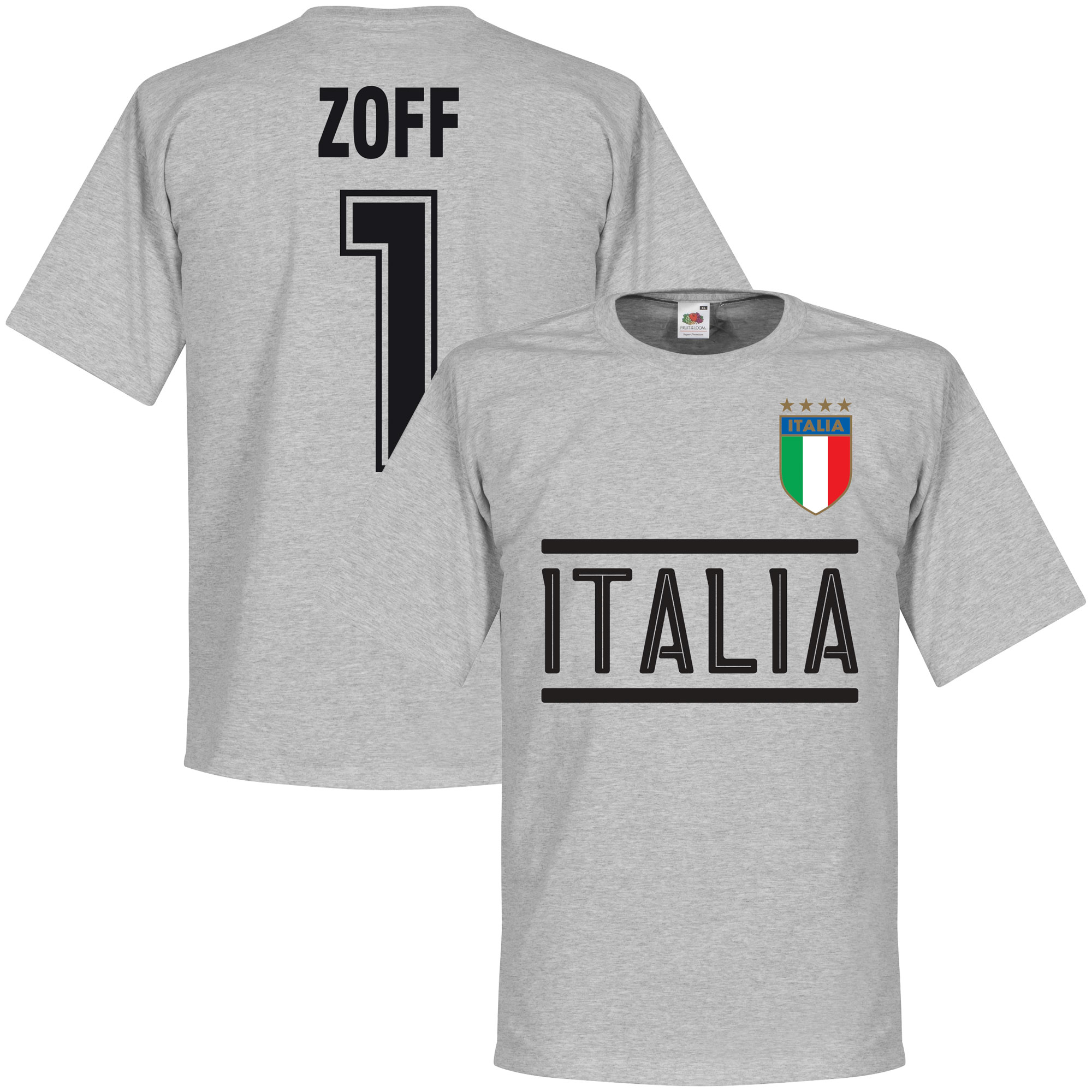 Retake Italie Zoff Team T Shirt retake kopen in de aanbieding
