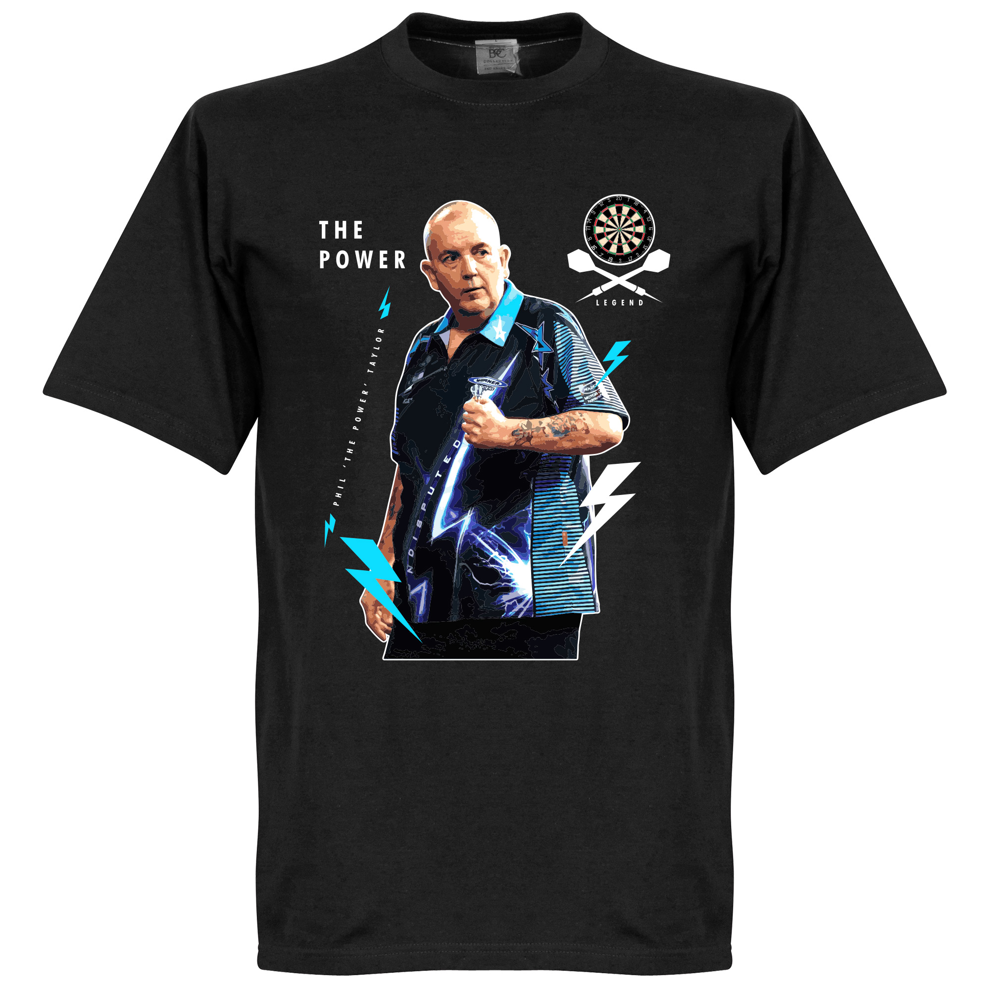 Retake Phil The Power Taylor Darts T Shirt retake kopen in de aanbieding Retake Phil The Power Taylor Darts T Shirt retake kopen in de aanbieding