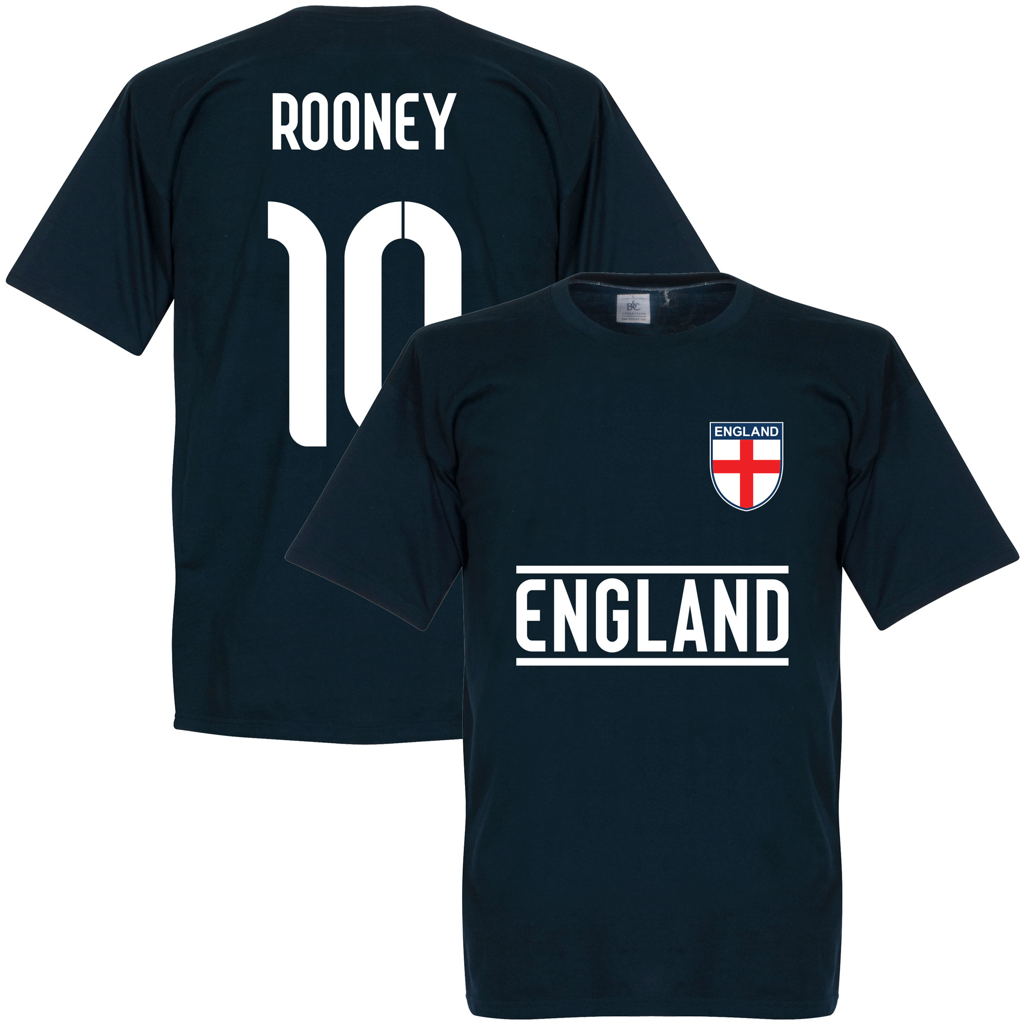 Retake Engeland Rooney Team T Shirt retake kopen in de aanbieding