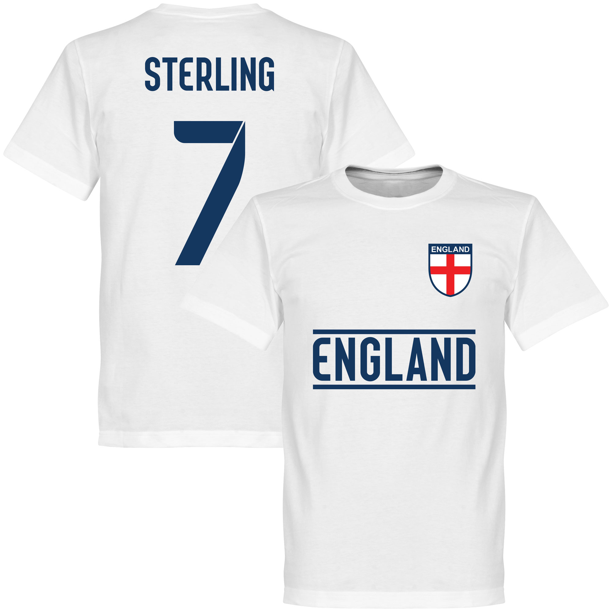 Retake Engeland Sterling Team T Shirt retake kopen in de aanbieding