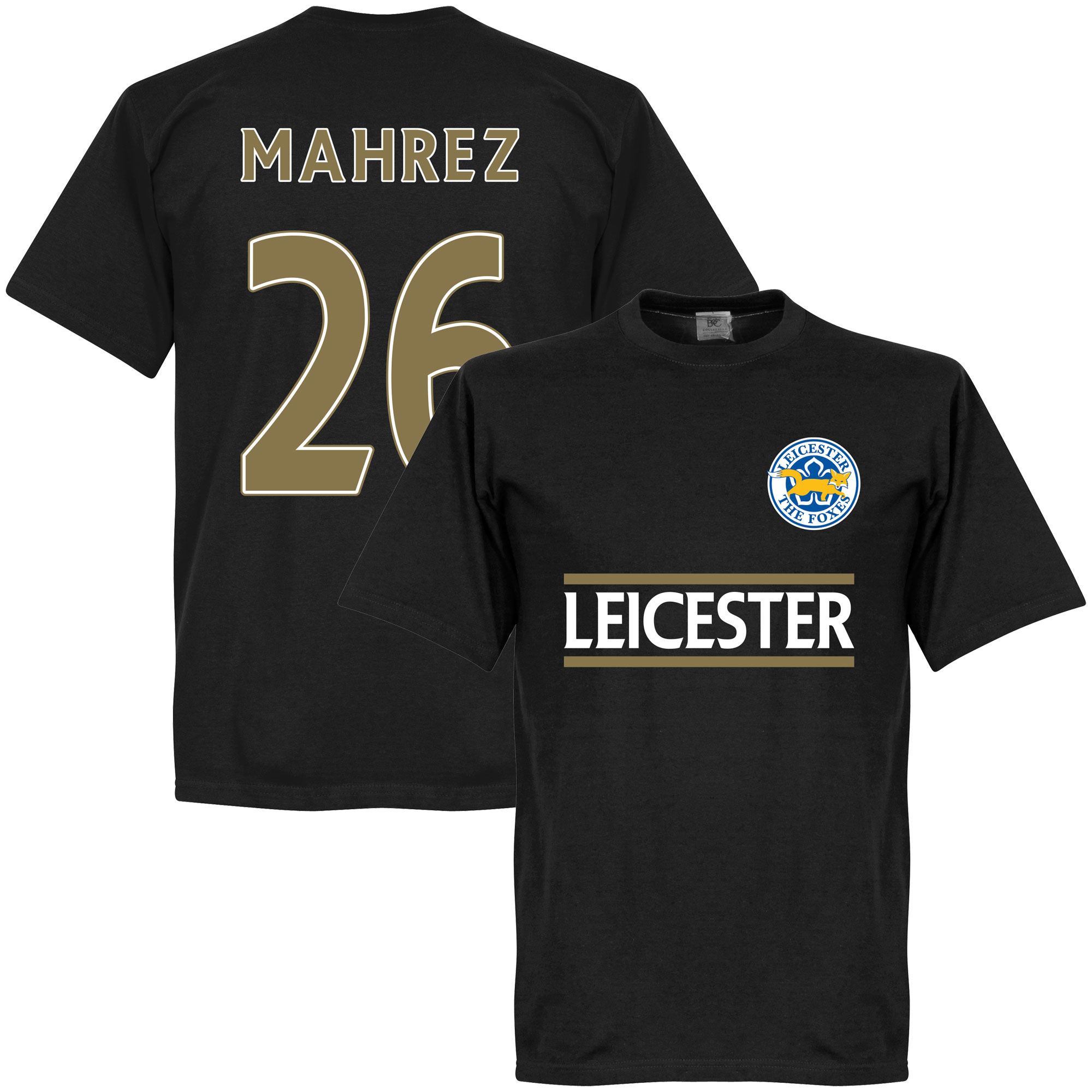 Retake Leicester City Mahrez 26 Team T Shirt retake kopen in de aanbieding
