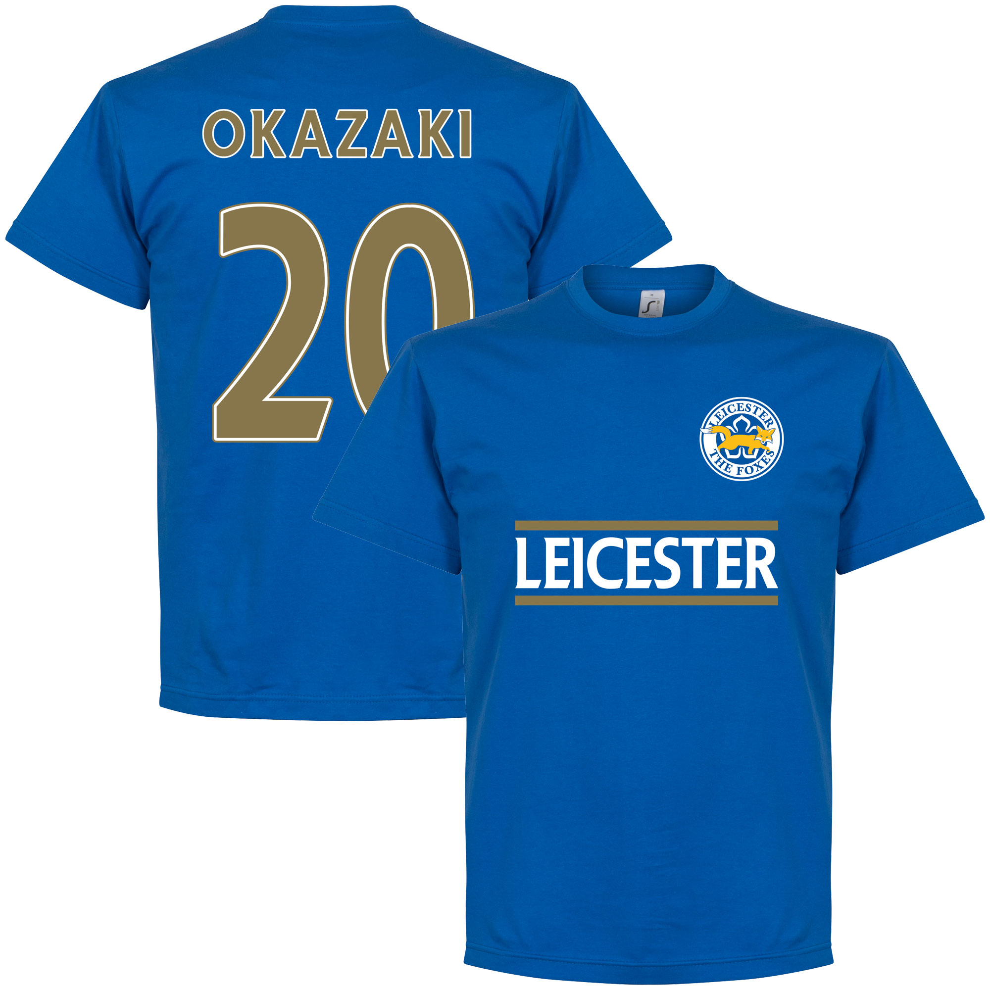 Retake Leicester City Okazaki Team T Shirt retake kopen in de aanbieding