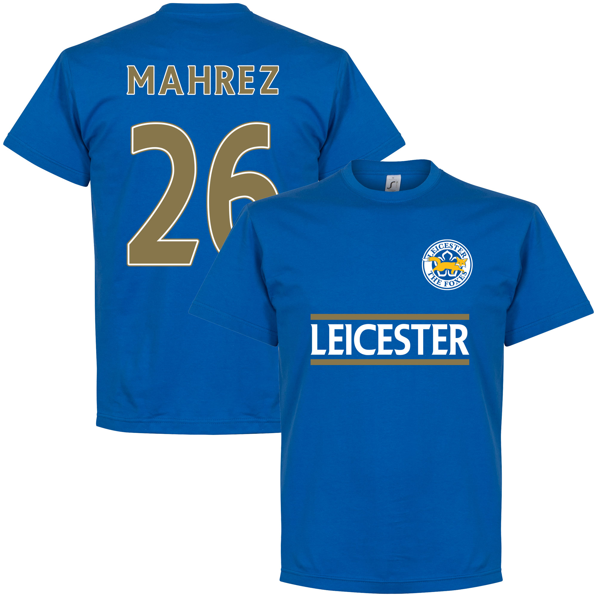 Retake Leicester City Mahrez Team T Shirt retake kopen in de aanbieding