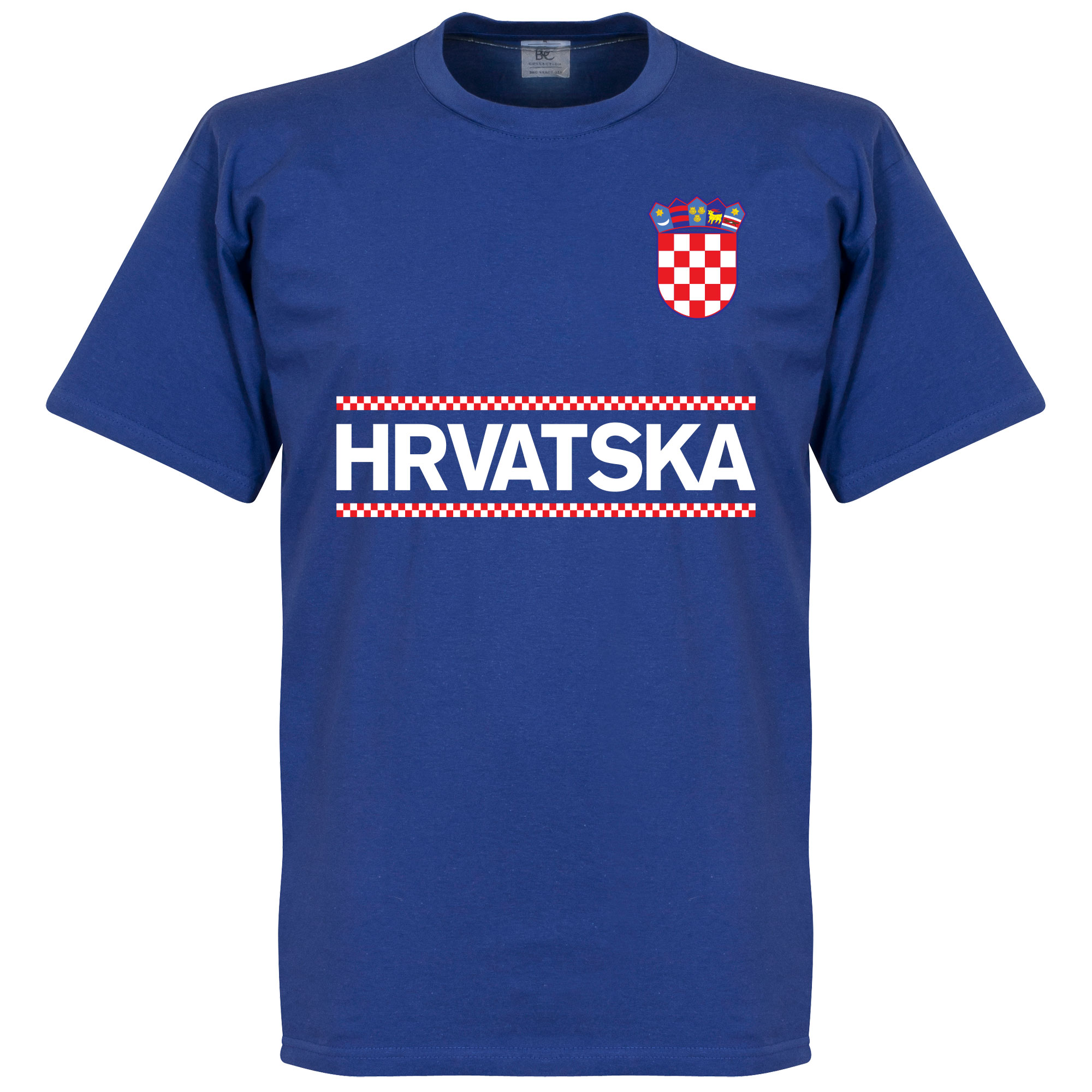 Retake Kroatie Team T Shirt Blauw Kinderen retake kopen in de aanbieding