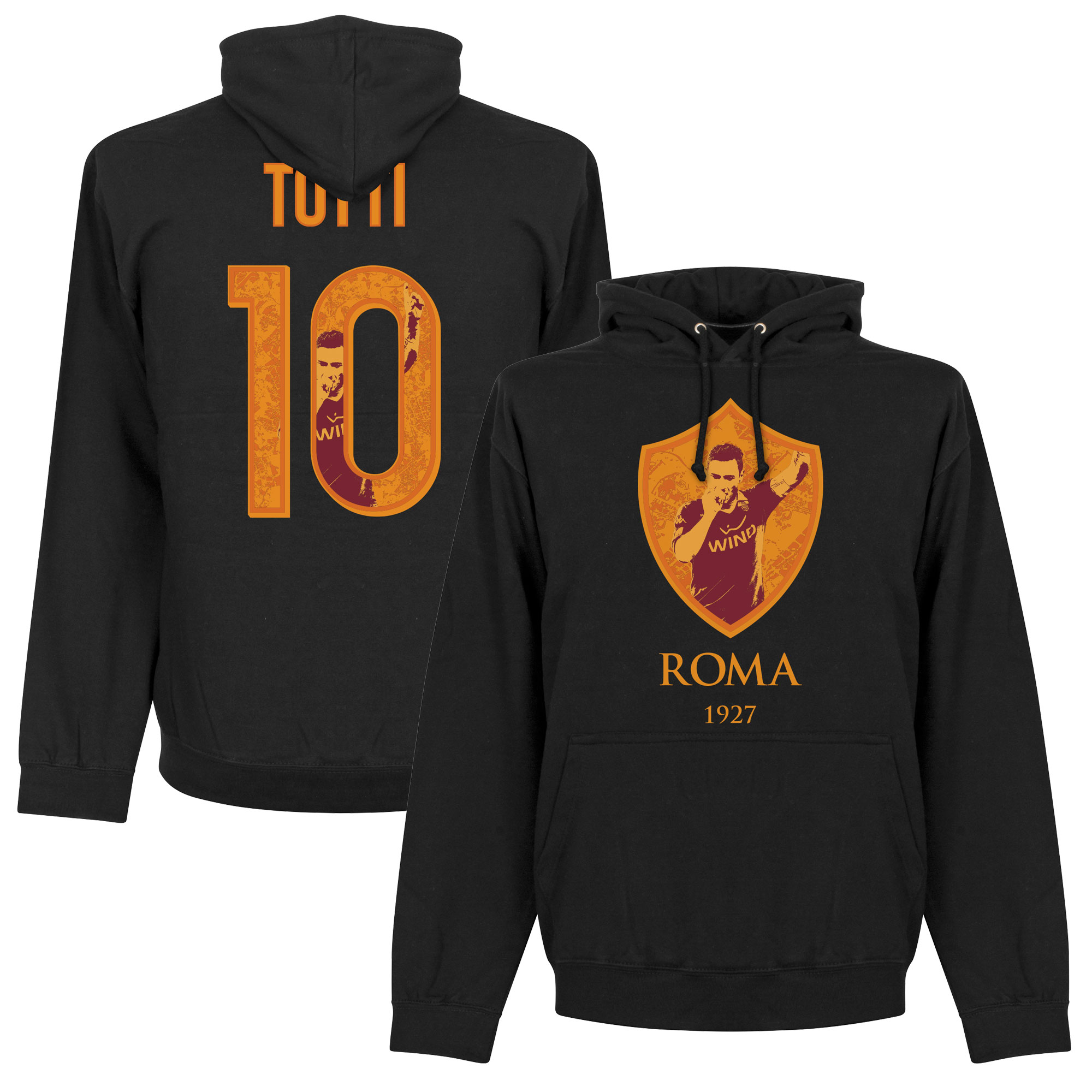 Retake As Roma Totti Gallery Hooded Sweater retake kopen in de aanbieding
