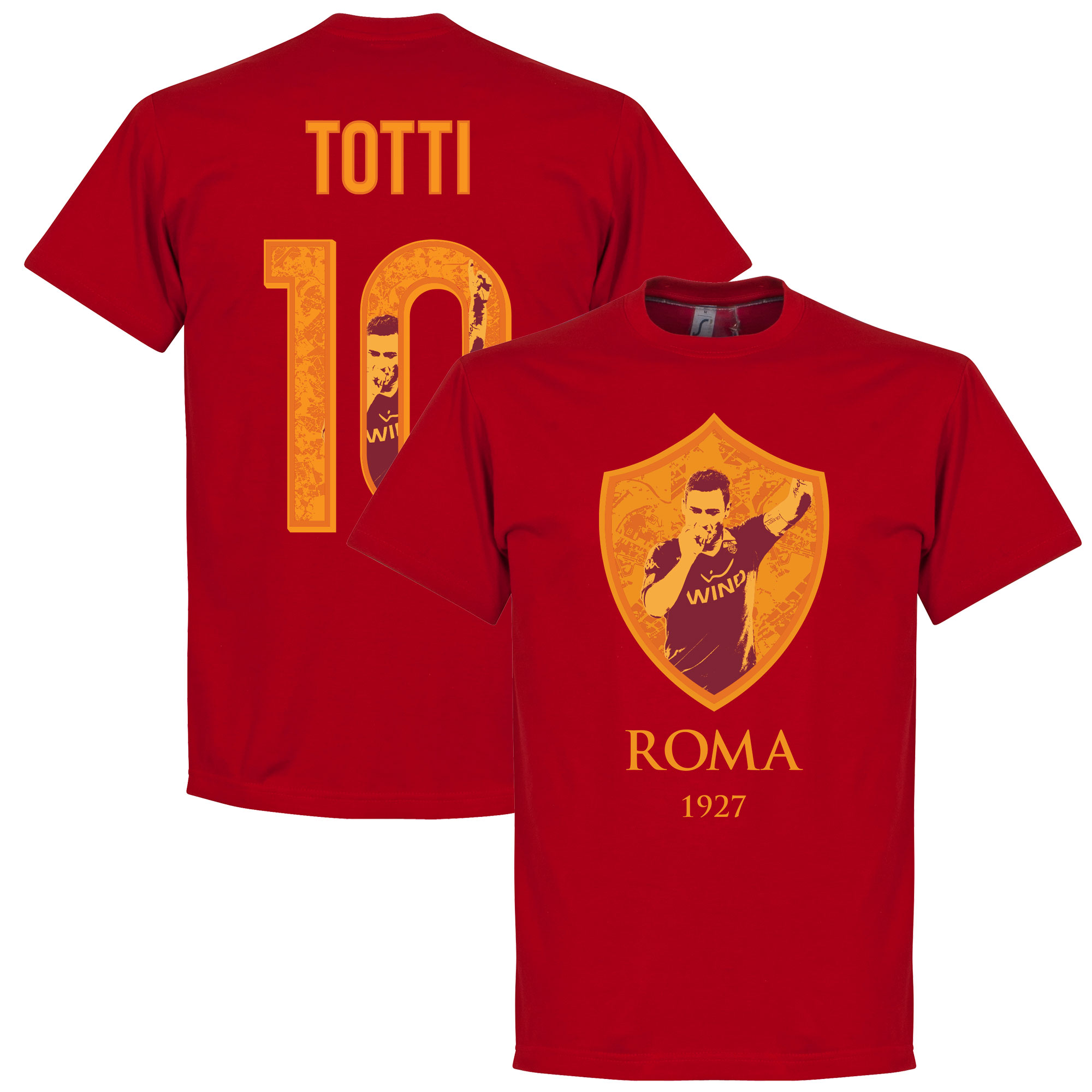 Retake Francesco Totti 10 Roma Gallery T Shirt retake kopen in de aanbieding