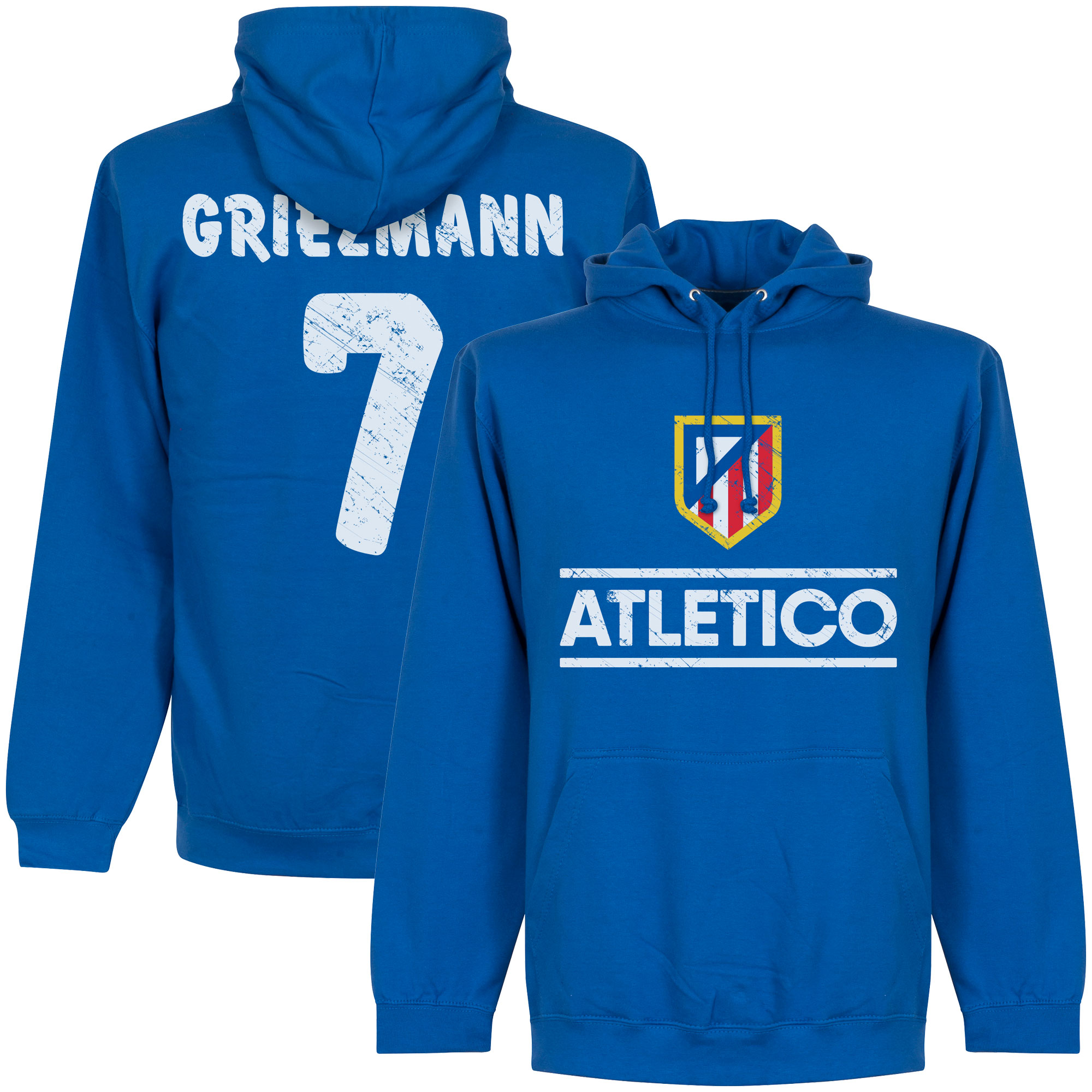 Retake Atletico Madrid Griezmann 7 Hooded Sweater retake kopen in de aanbieding Retake Atletico Madrid Griezmann 7 Hooded Sweater retake kopen in de aanbieding
