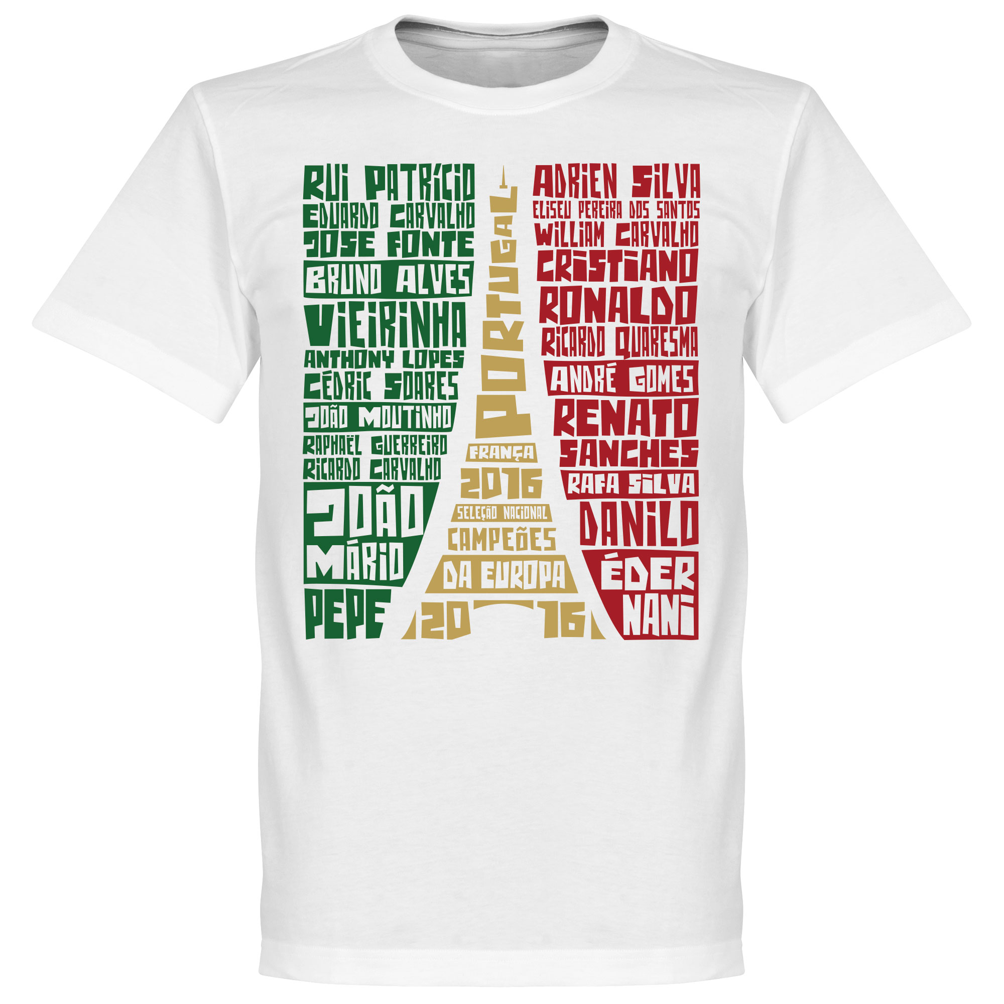 Retake Portugal Euro 2016 Selectie T Shirt retake kopen in de aanbieding