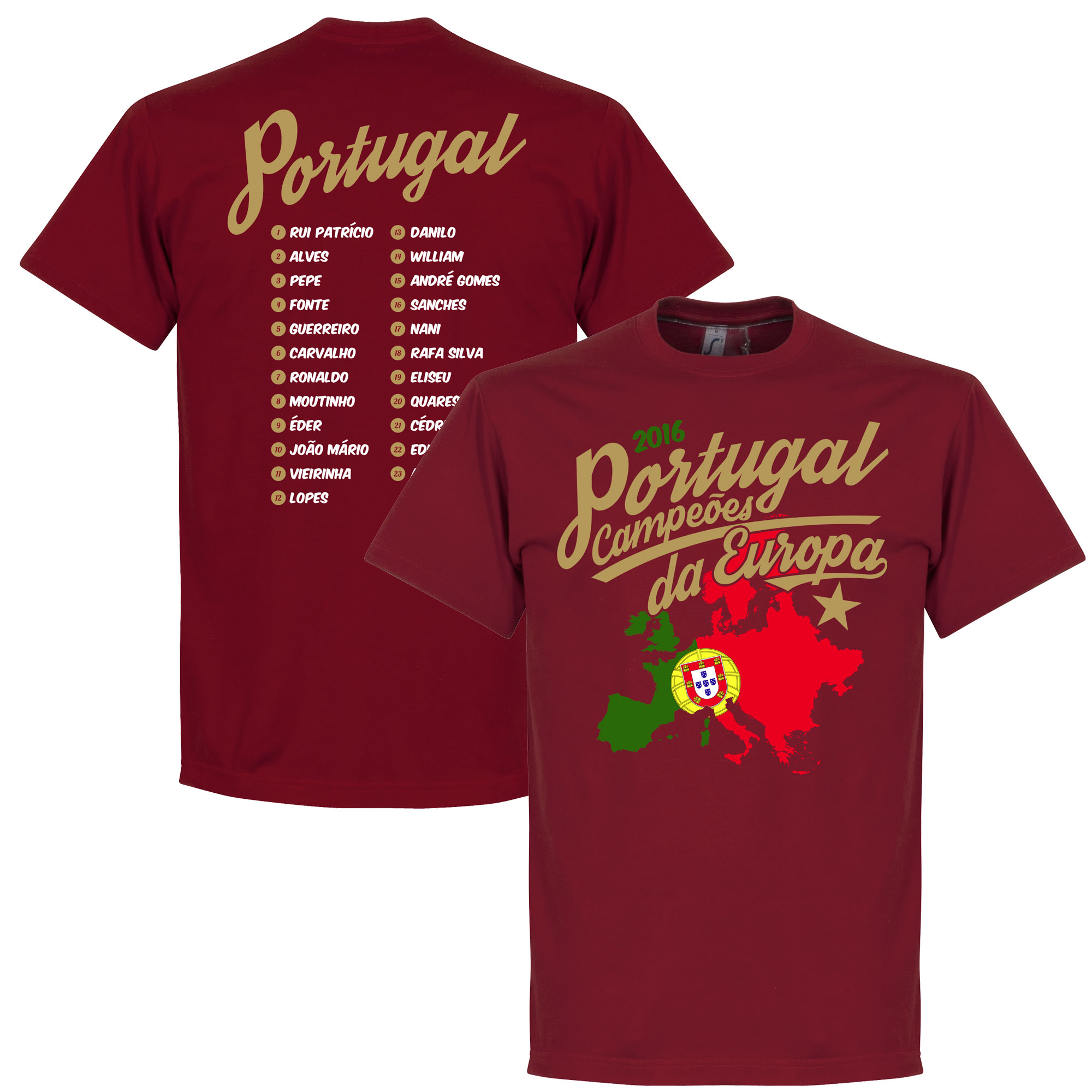 Retake Portugal Euro 2016 Road To Victory T Shirt retake kopen in de aanbieding
