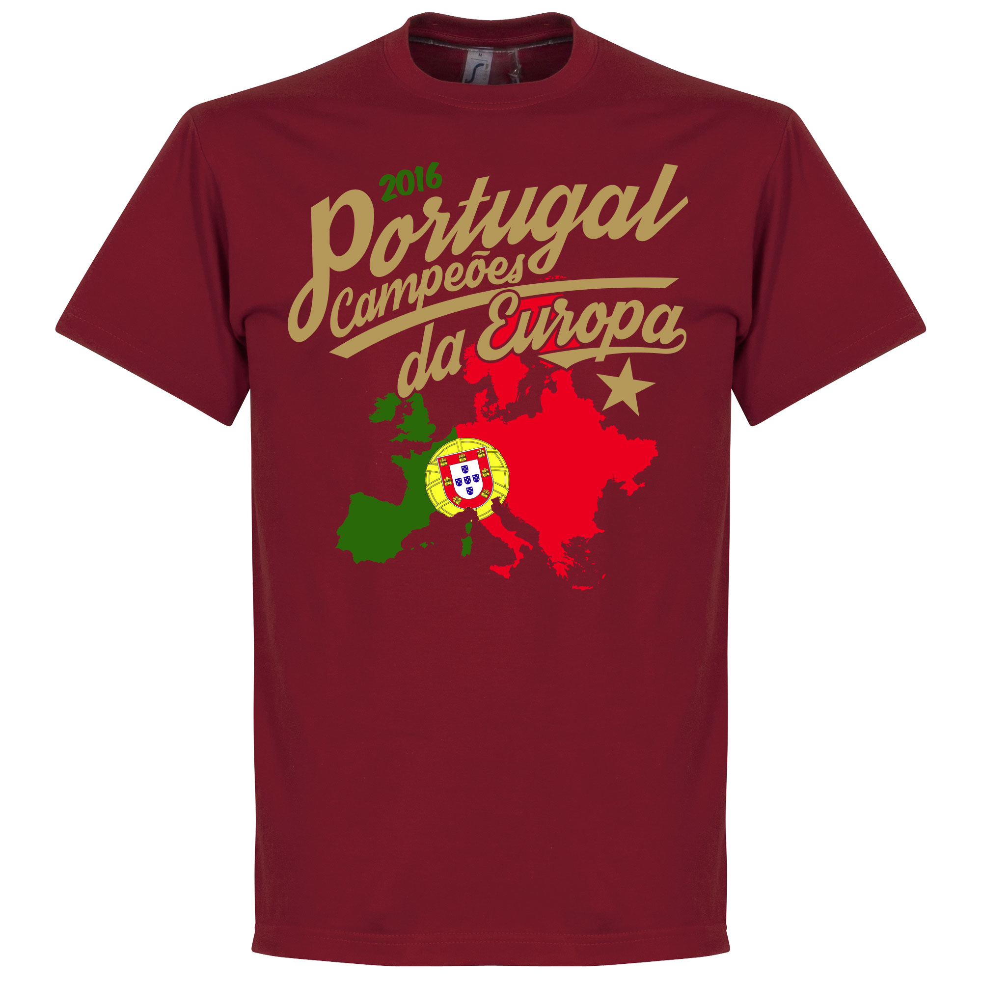 Retake Portugal Campeoes Da Europa 2016 T Shirt retake kopen in de aanbieding