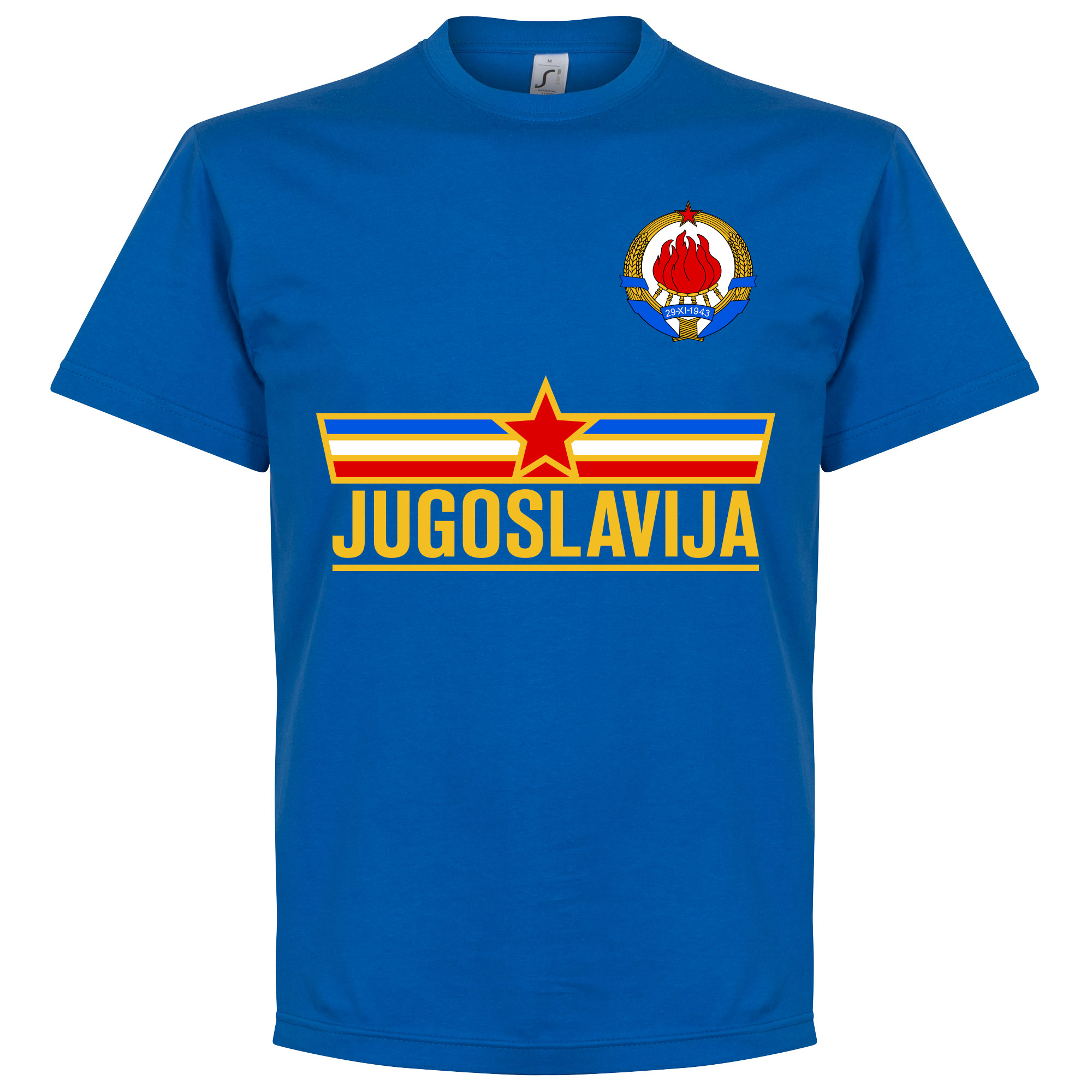 Retake Joegoslavie 80S Team T Shirt retake kopen in de aanbieding Retake Joegoslavie 80S Team T Shirt retake kopen in de aanbieding
