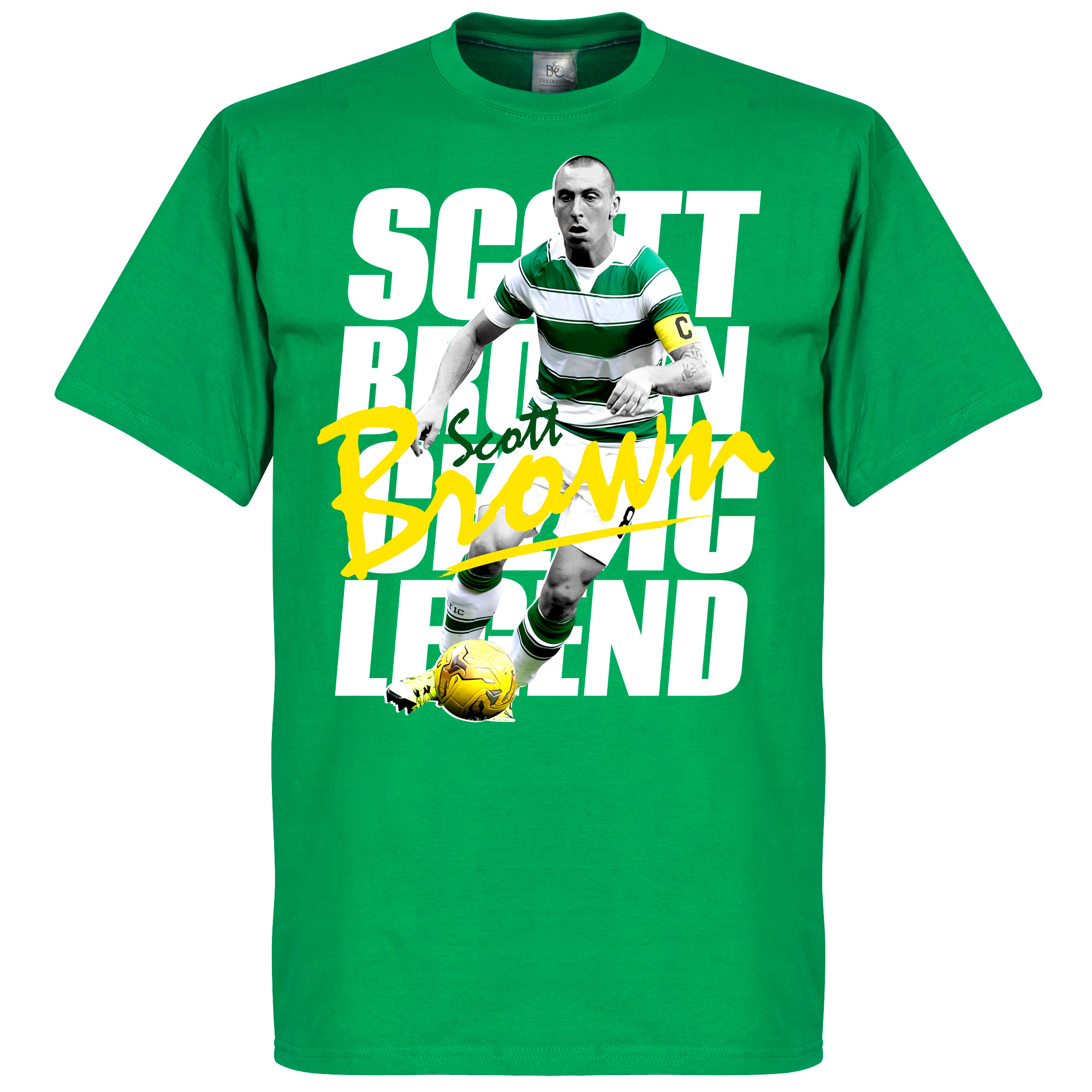 Scott Brown Celtic Legend T-Shirt XS