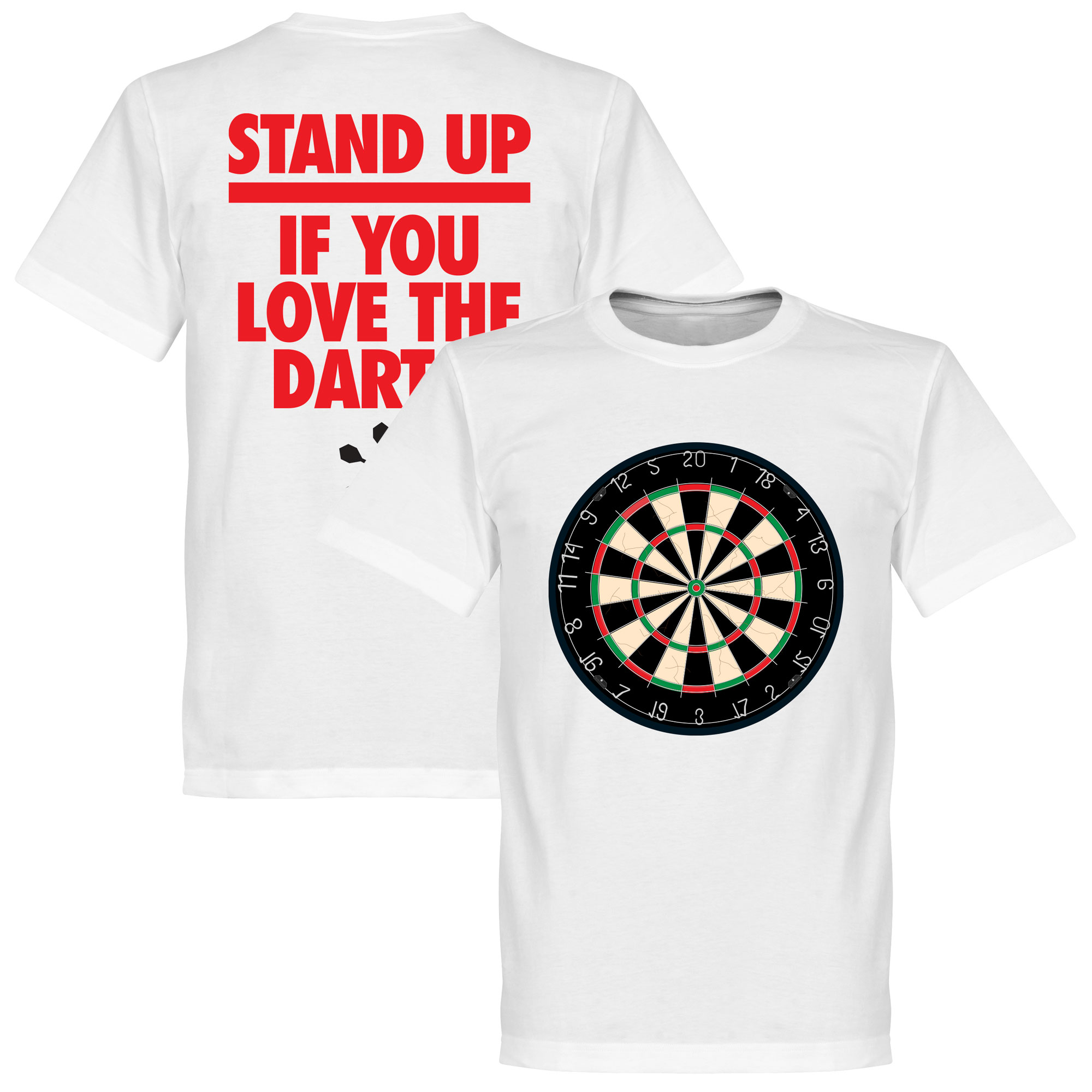Stand Up If You Love The Darts T-Shirt - M