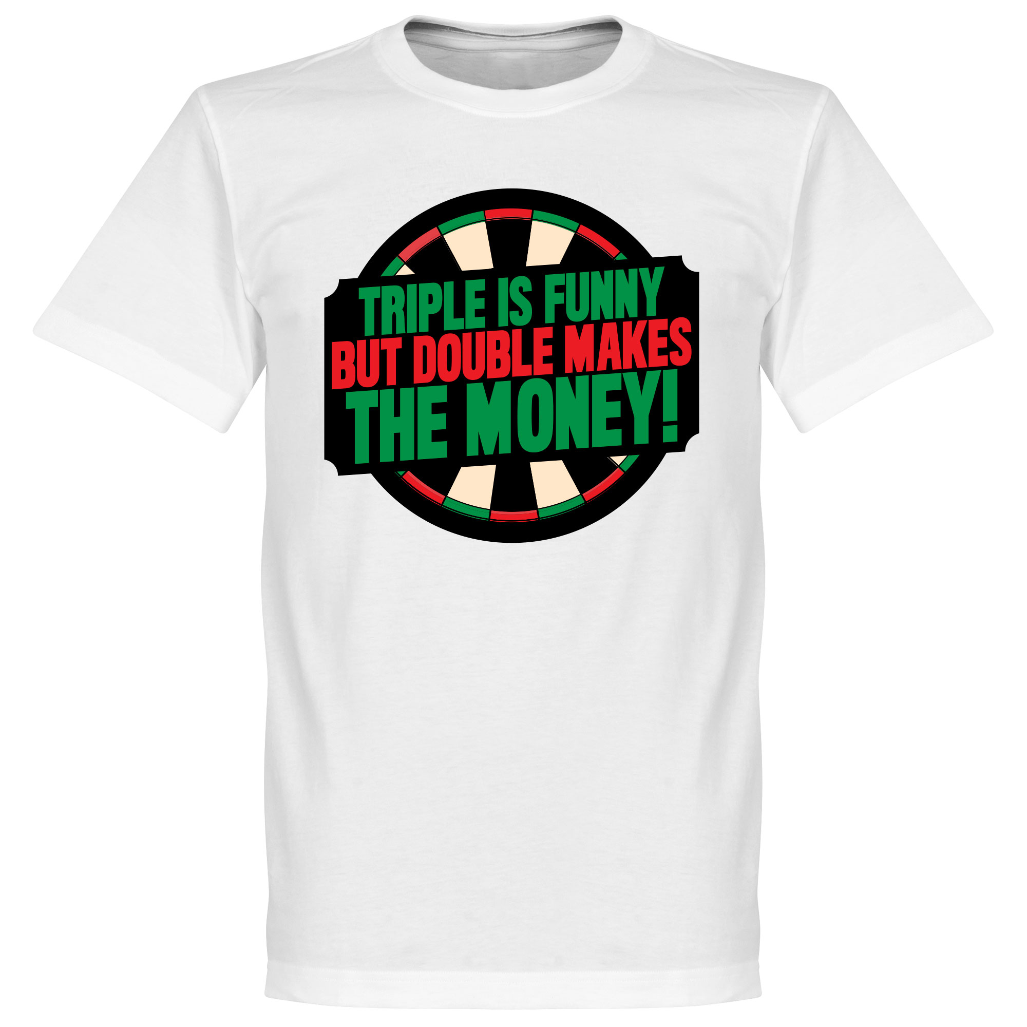 Double Makes The Money Darts T-Shirt XS