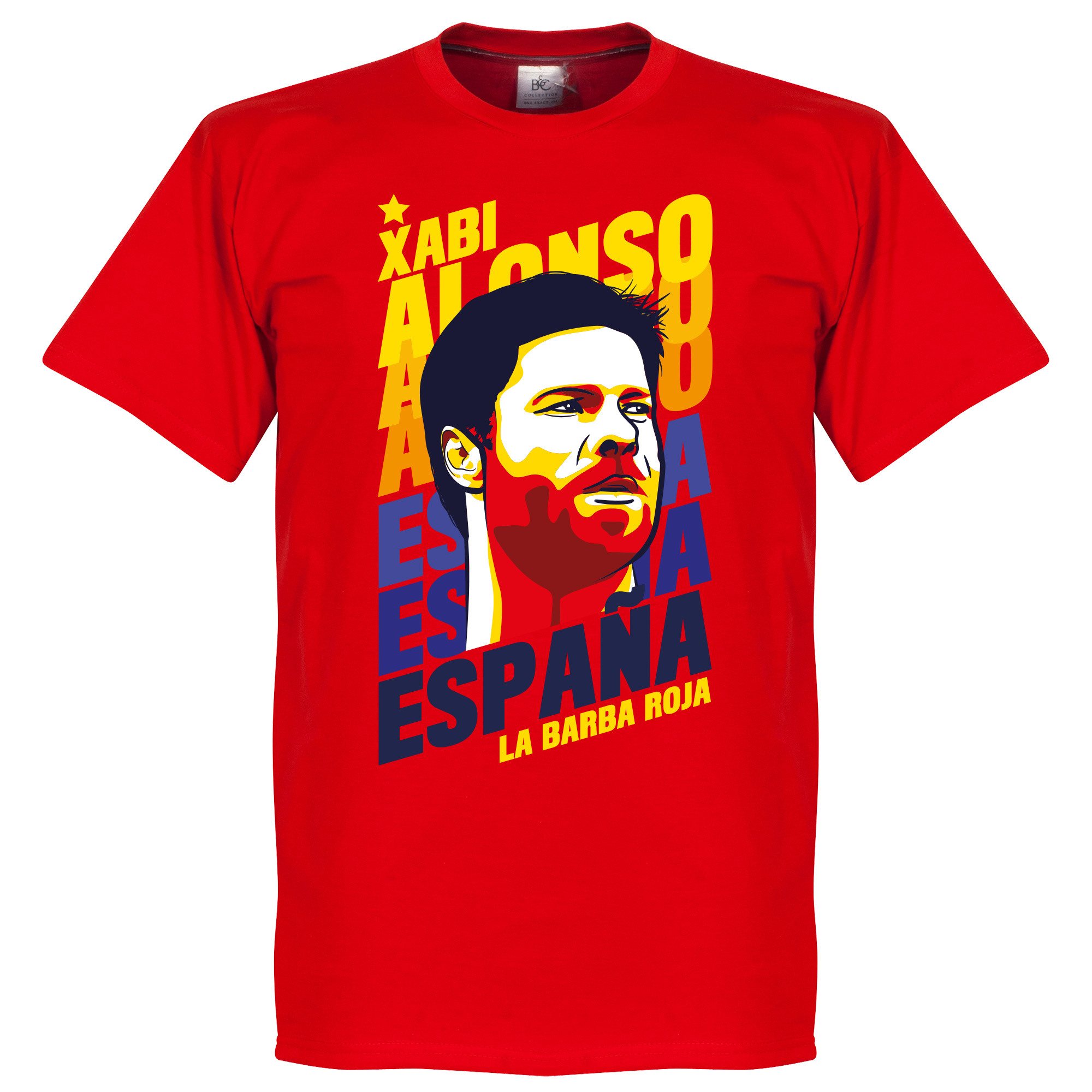 Retake Xabi Alonso Portrait T Shirt retake kopen in de aanbieding