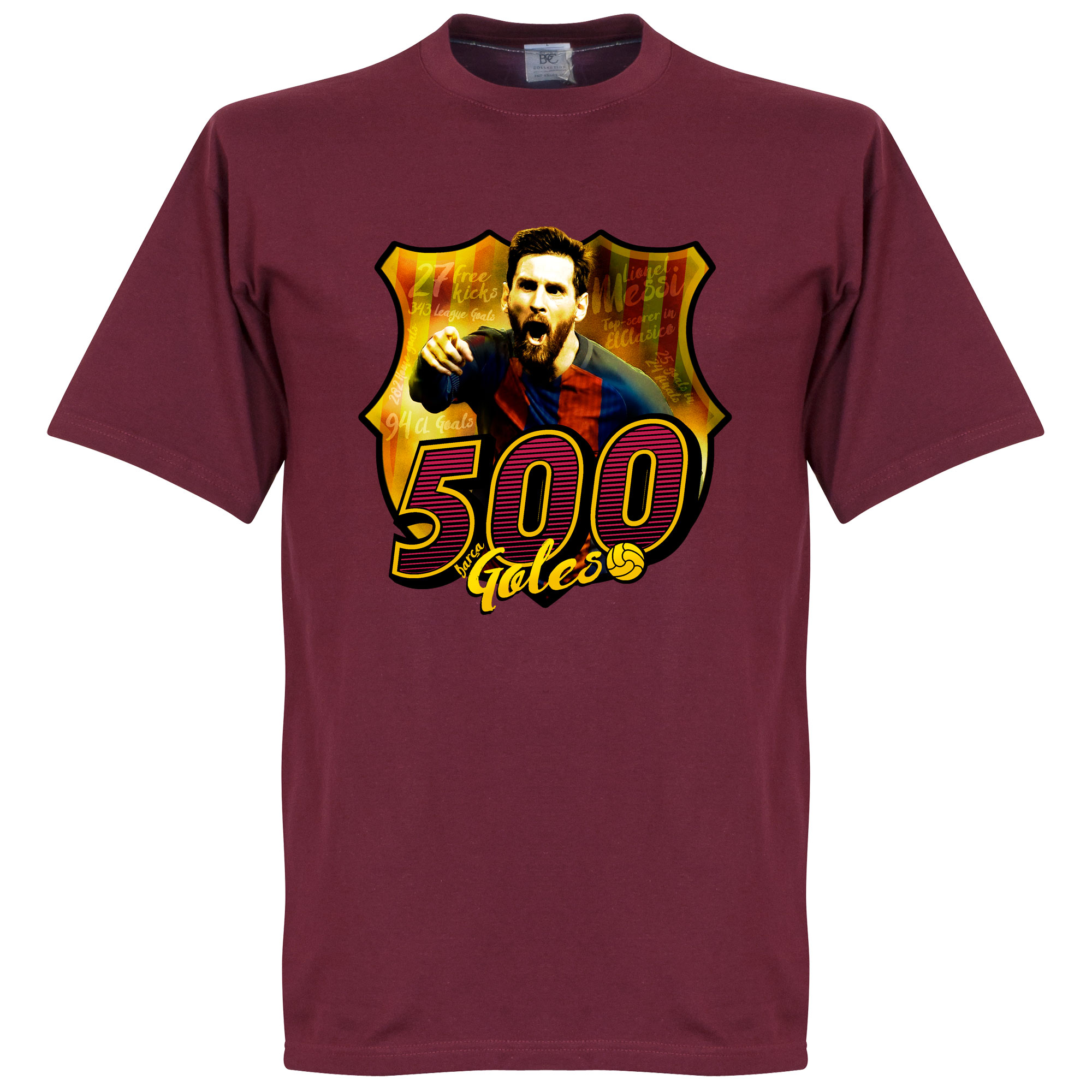 Messi 500 Club Goals T-Shirt M