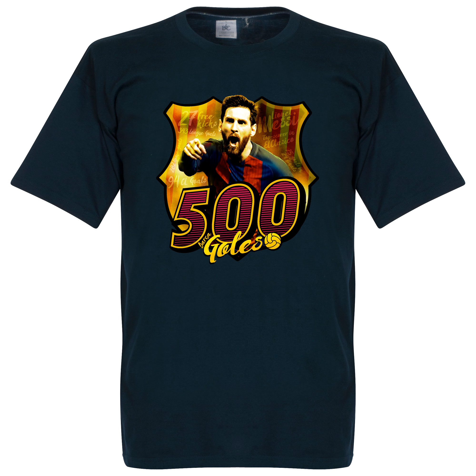 Messi 500 Club Goals T-Shirt S