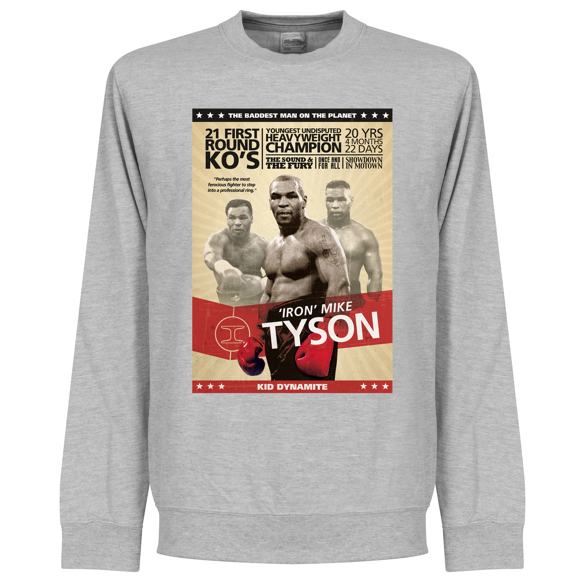 Retake Mike Tyson Poster Sweater retake kopen in de aanbieding