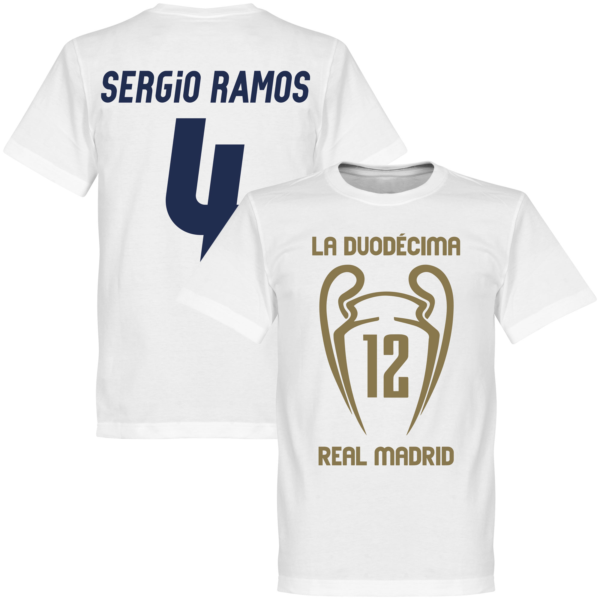 Retake Real Madrid La Duodecima Sergio Ramos T Shirt retake kopen in de aanbieding Retake Real Madrid La Duodecima Sergio Ramos T Shirt retake kopen in de aanbieding