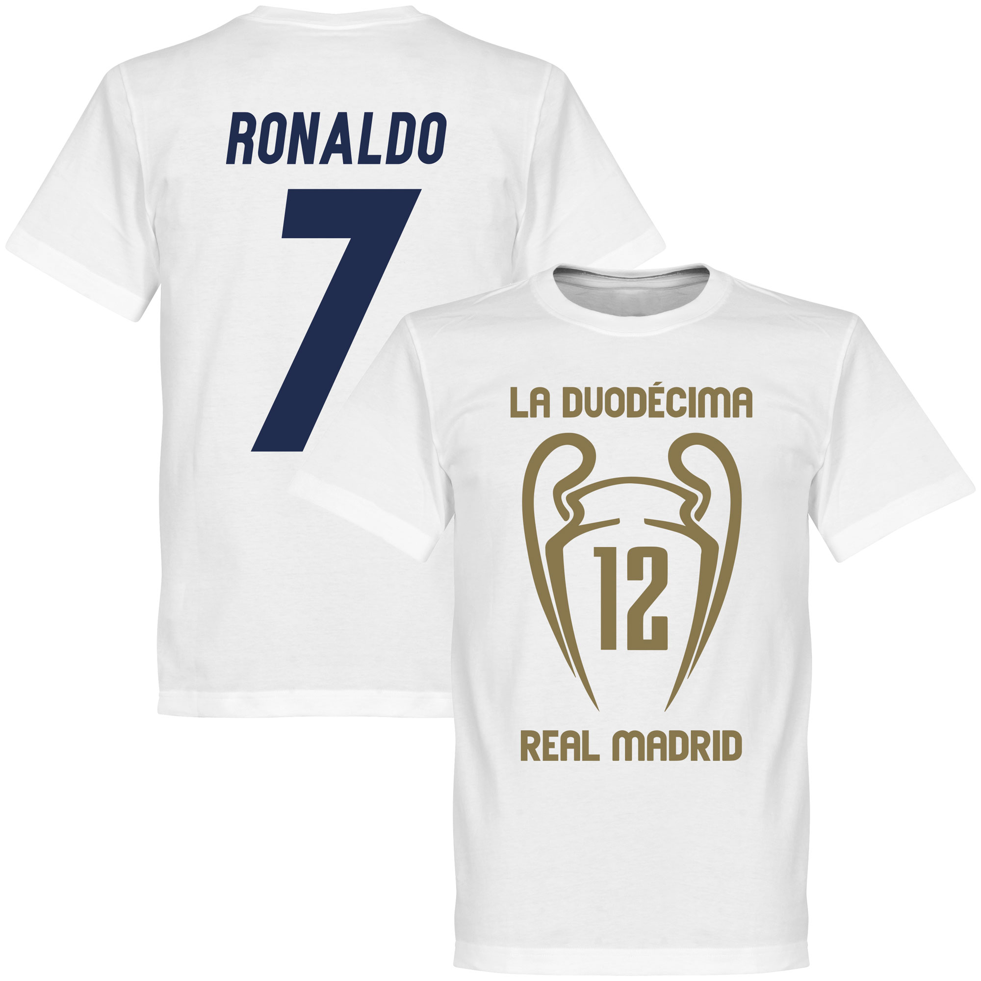 Retake Real Madrid La Duodecima Ronaldo T Shirt retake kopen in de aanbieding
