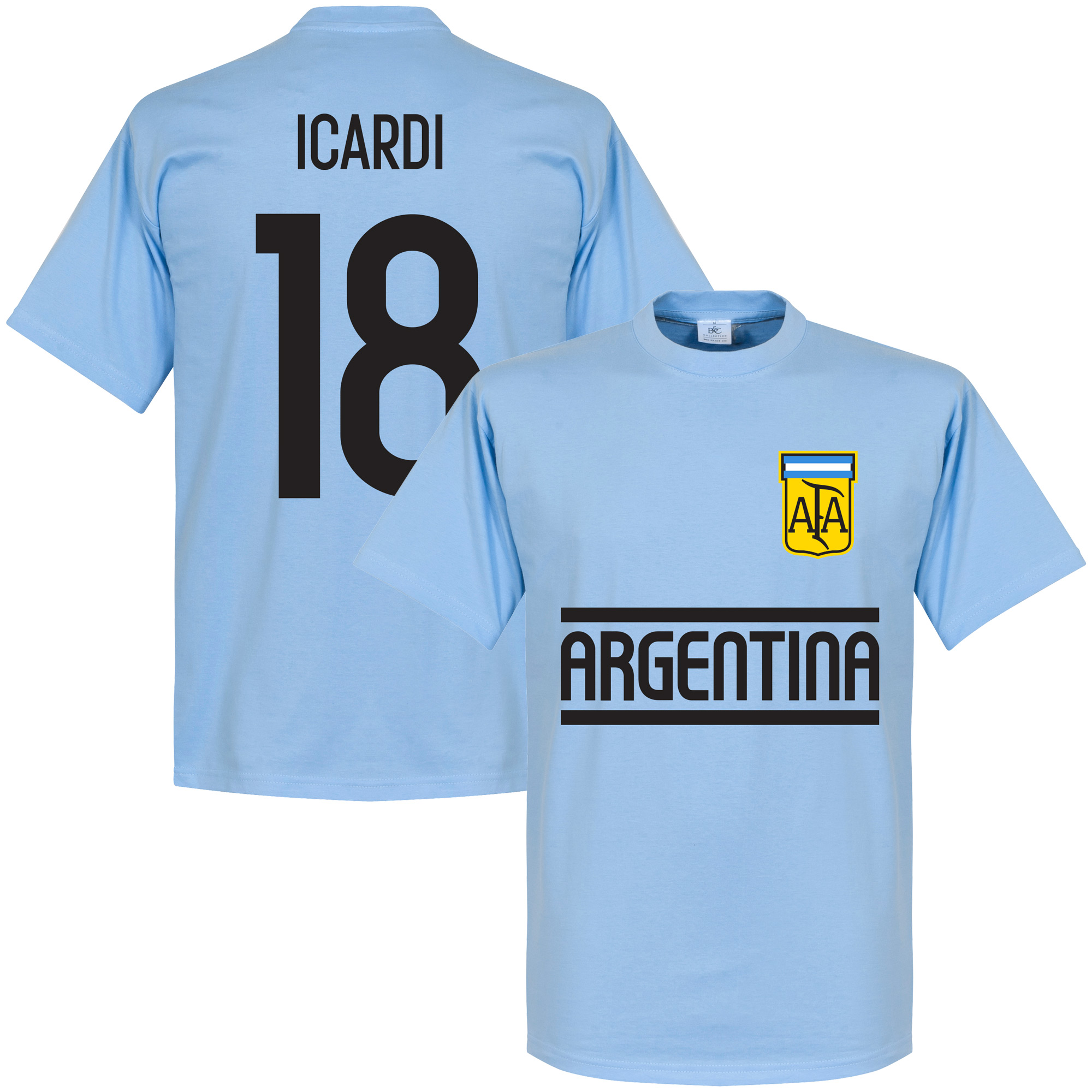 Retake Argentinie Icardi Team T Shirt retake kopen in de aanbieding