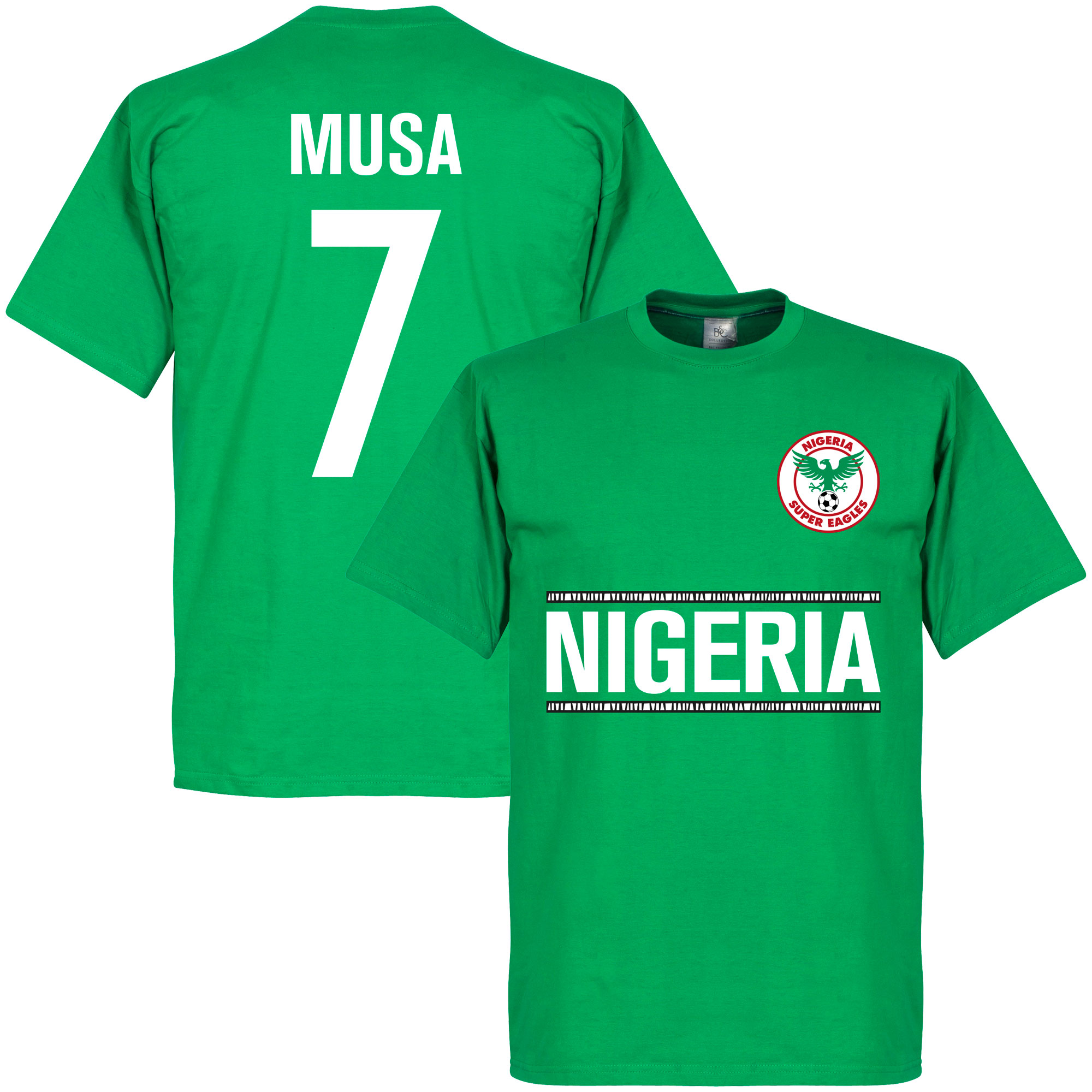 Retake Nigeria Musa 7 Team T Shirt retake kopen in de aanbieding