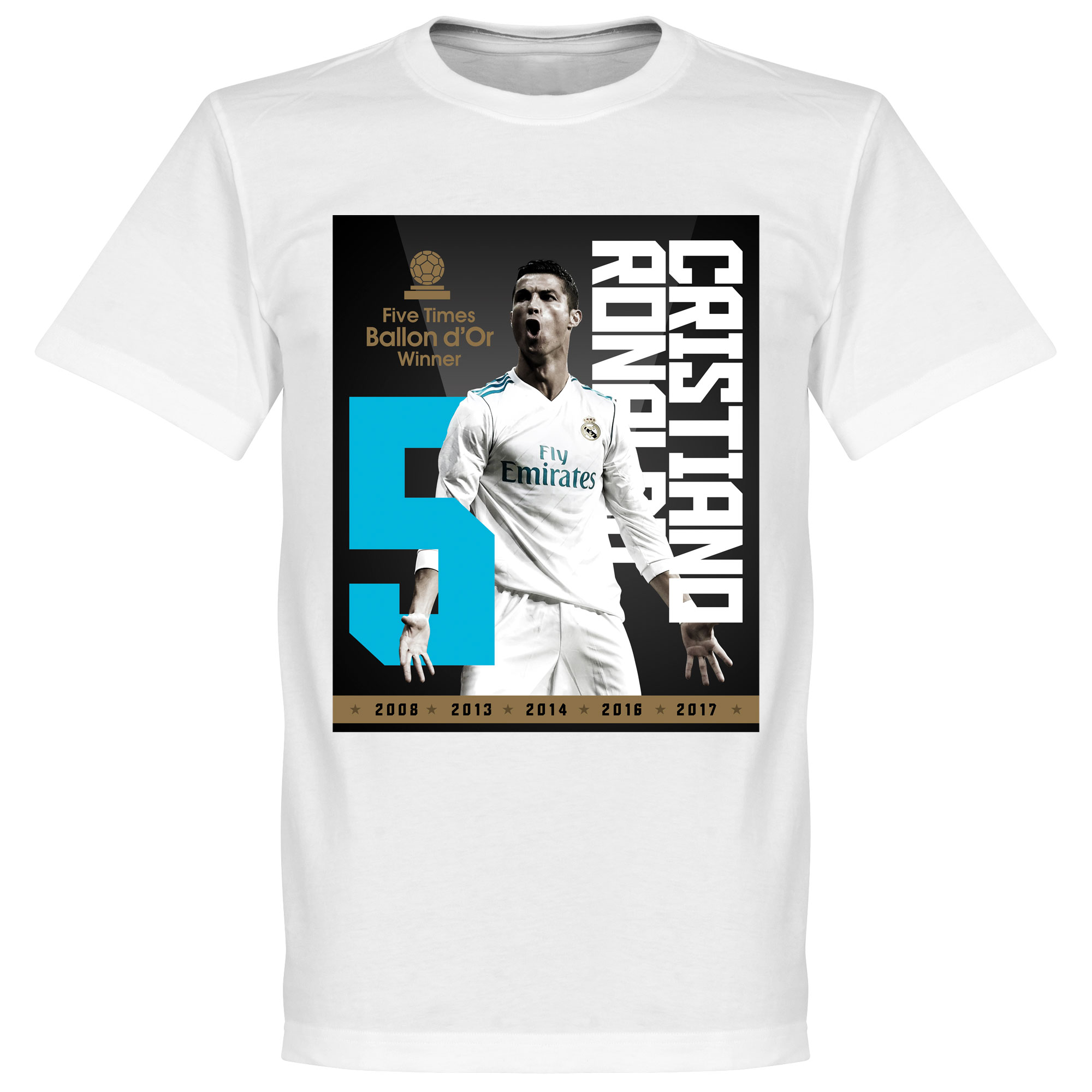 Retake Ronaldo Ballon Dor 2017 T Shirt retake kopen in de aanbieding