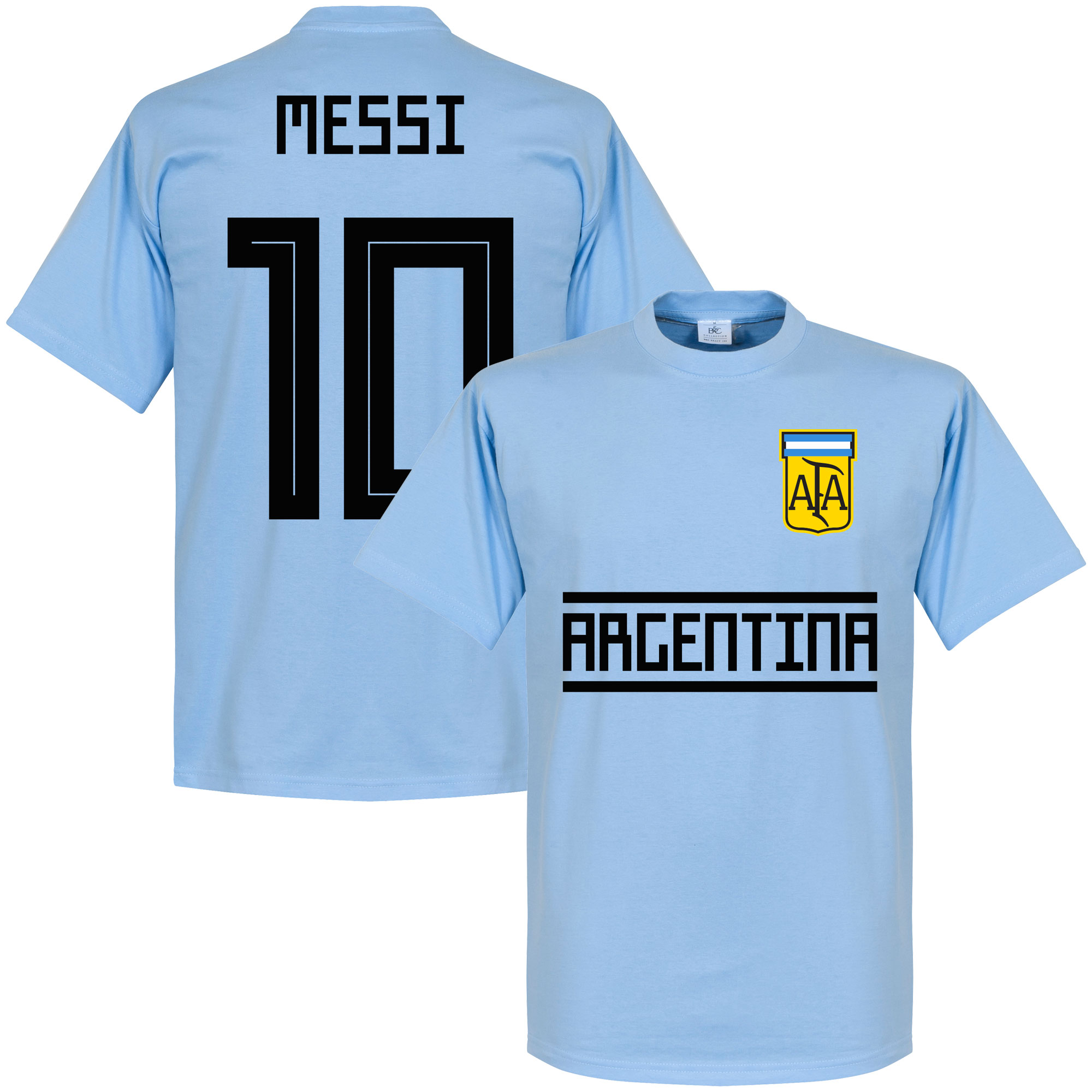 Retake Argentinie Messi Team T Shirt retake kopen in de aanbieding