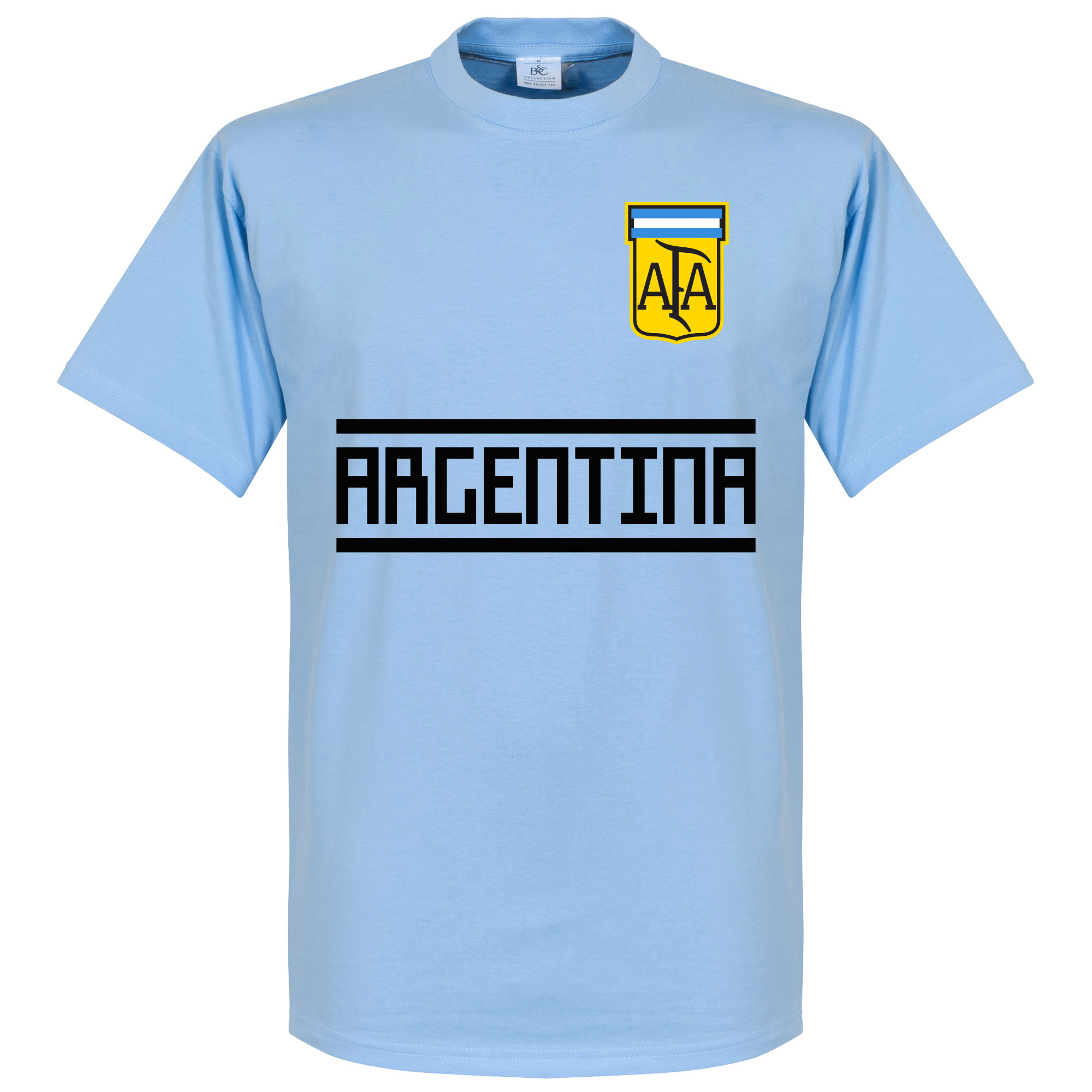 Retake Argentinie Team T Shirt Licht Blauw retake kopen in de aanbieding Retake Argentinie Team T Shirt Licht Blauw retake kopen in de aanbieding