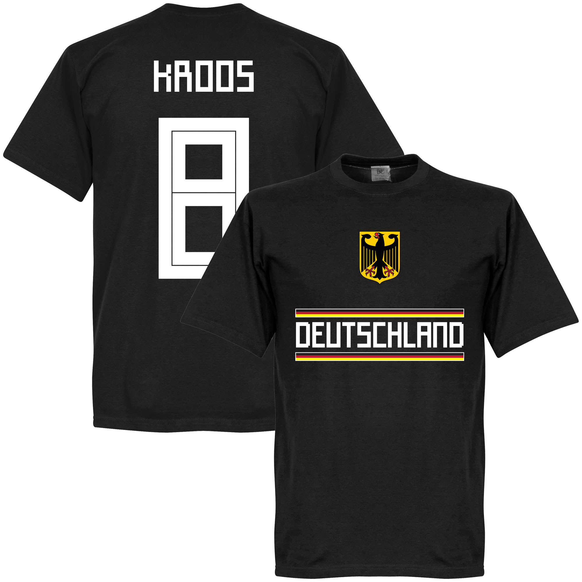 Retake Duitsland Kroos 8 Team T Shirt retake kopen in de aanbieding