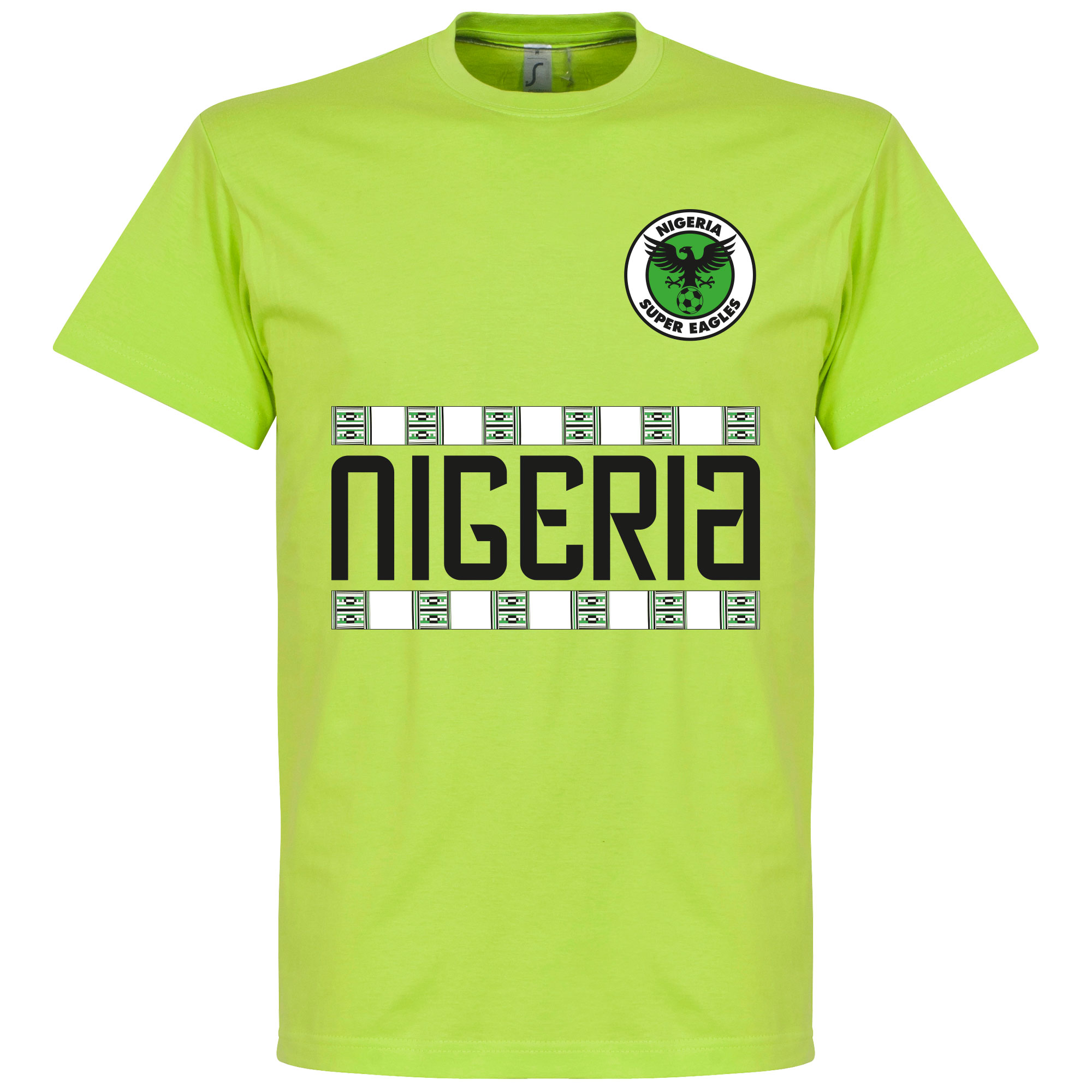 Retake Nigeria Team T Shirt Licht Groen retake kopen in de aanbieding Retake Nigeria Team T Shirt Licht Groen retake kopen in de aanbieding